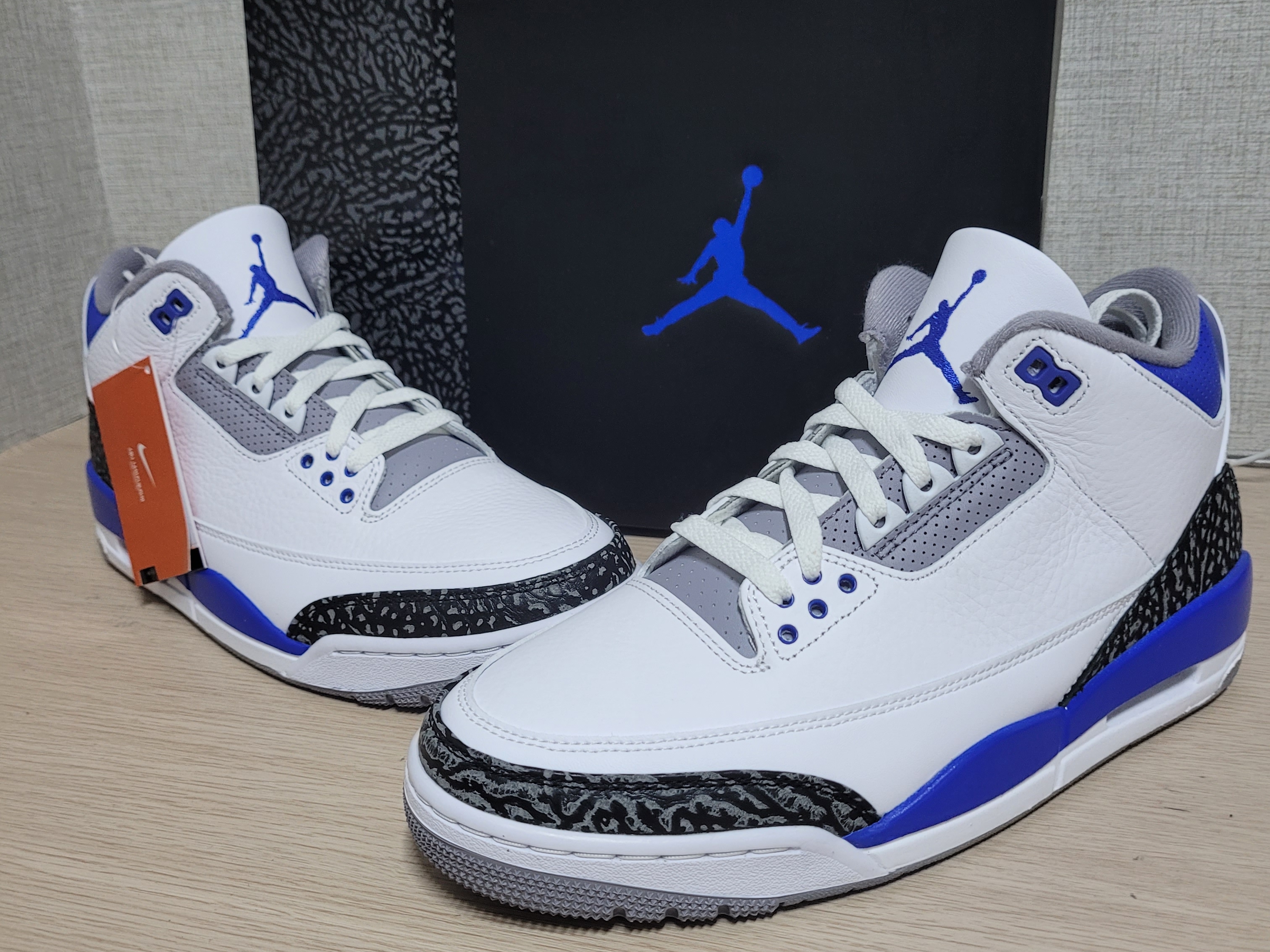 Jordan 3 Retro Racer Blue 착용 스타일