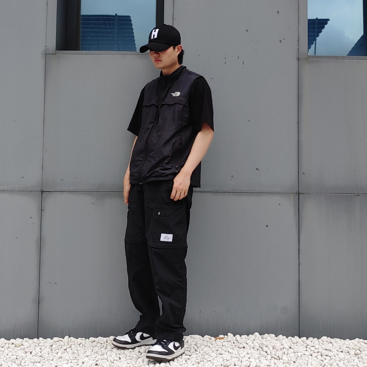 Nike Dunk Low Retro Black 착용 스타일