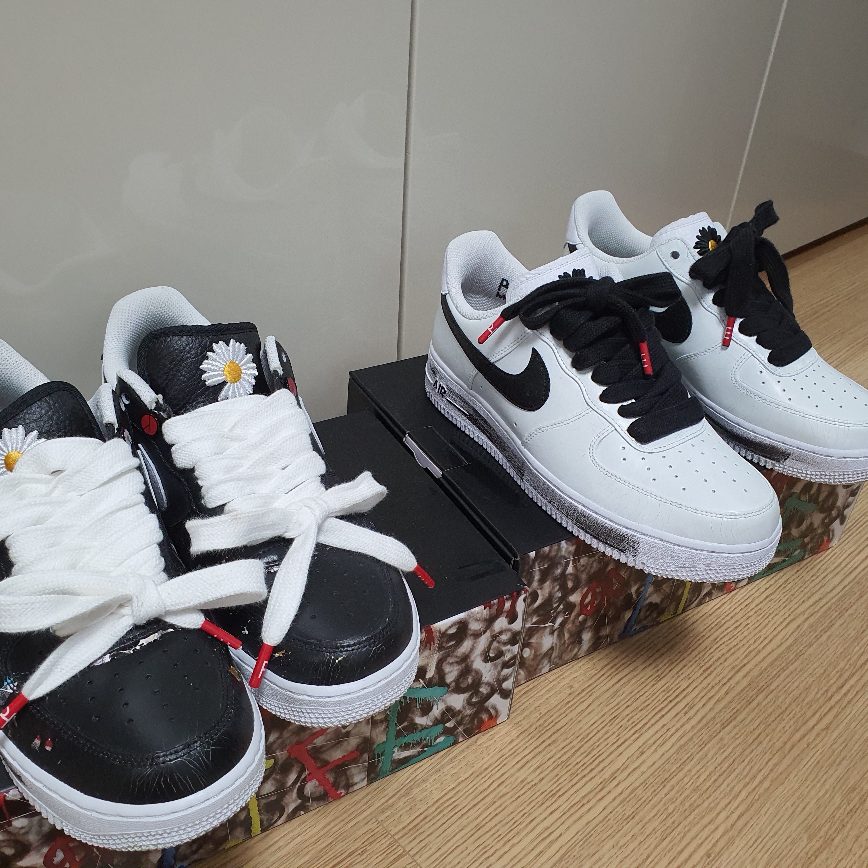 Nike x Peaceminusone Air Force 1 Low Para-Noise 2.0, Nike x Peaceminusone Air Force 1 Low Para-Noise 착용 스타일 - 2