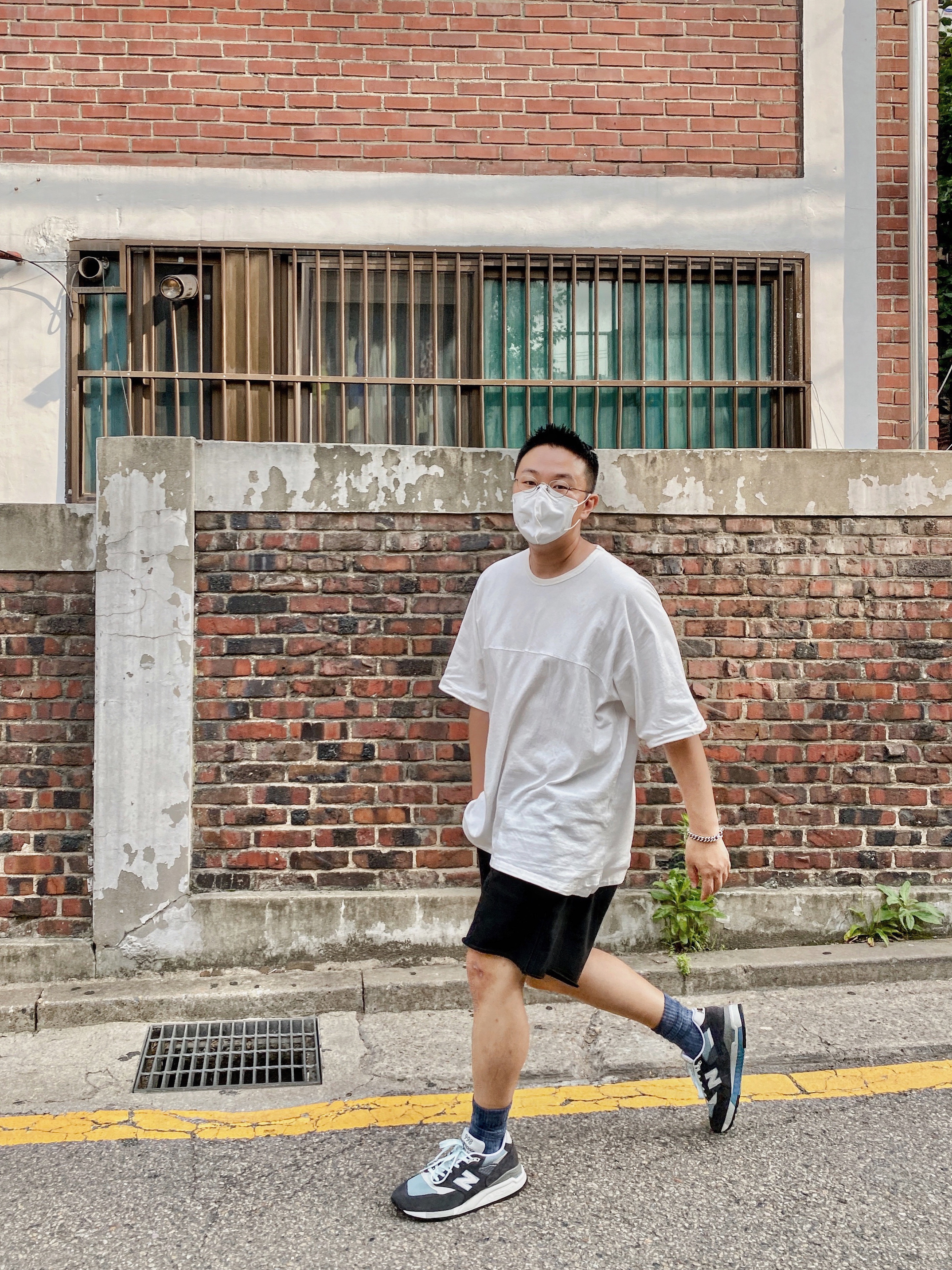 New Balance x Kith 998 Made in USA Steel Blue 착용 스타일