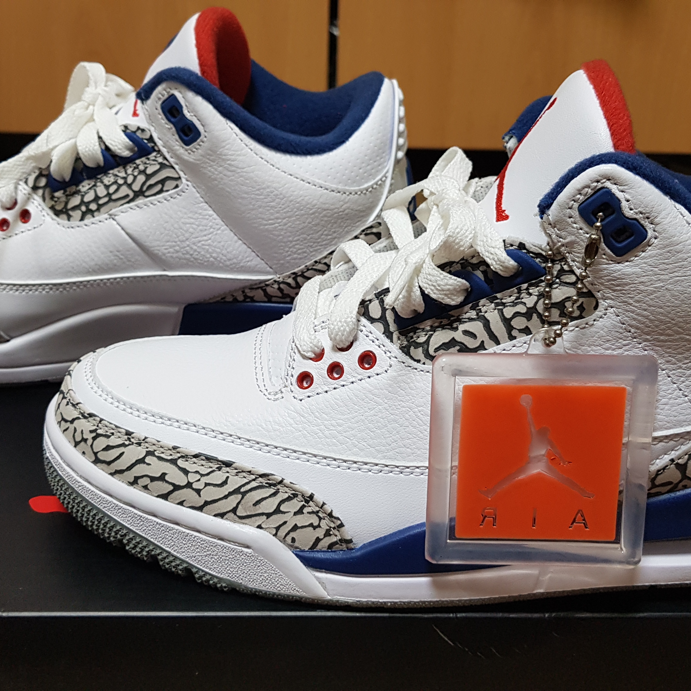 Jordan 3 Retro OG True Blue 2016 착용 스타일 - 3