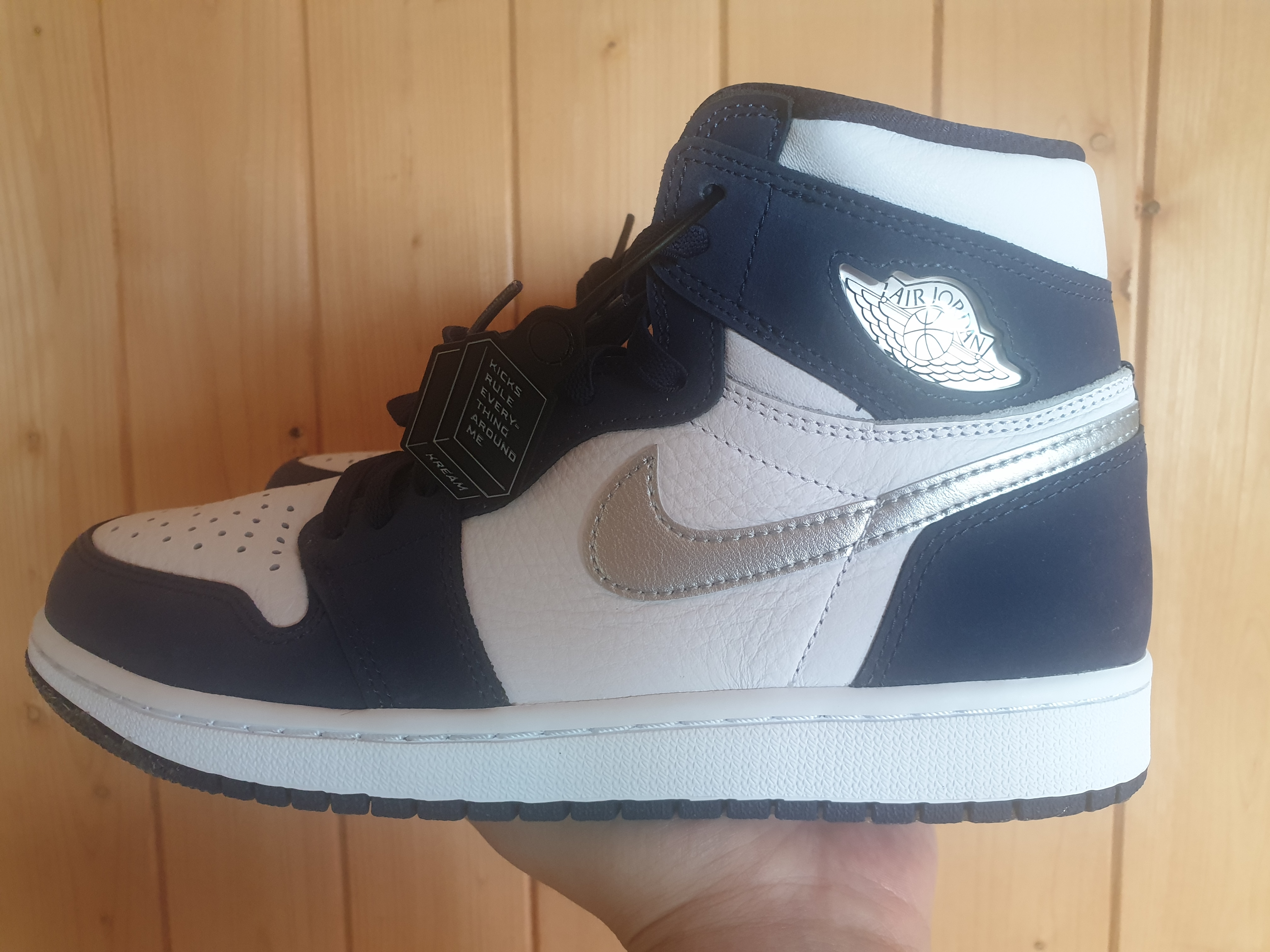Jordan 1 Retro High OG CO.JP Midnight Navy 착용 스타일