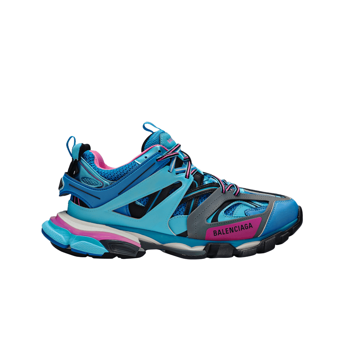 발렌시아가 트랙 스니커즈 라이트 블루 핑크 | Balenciaga | KREAM