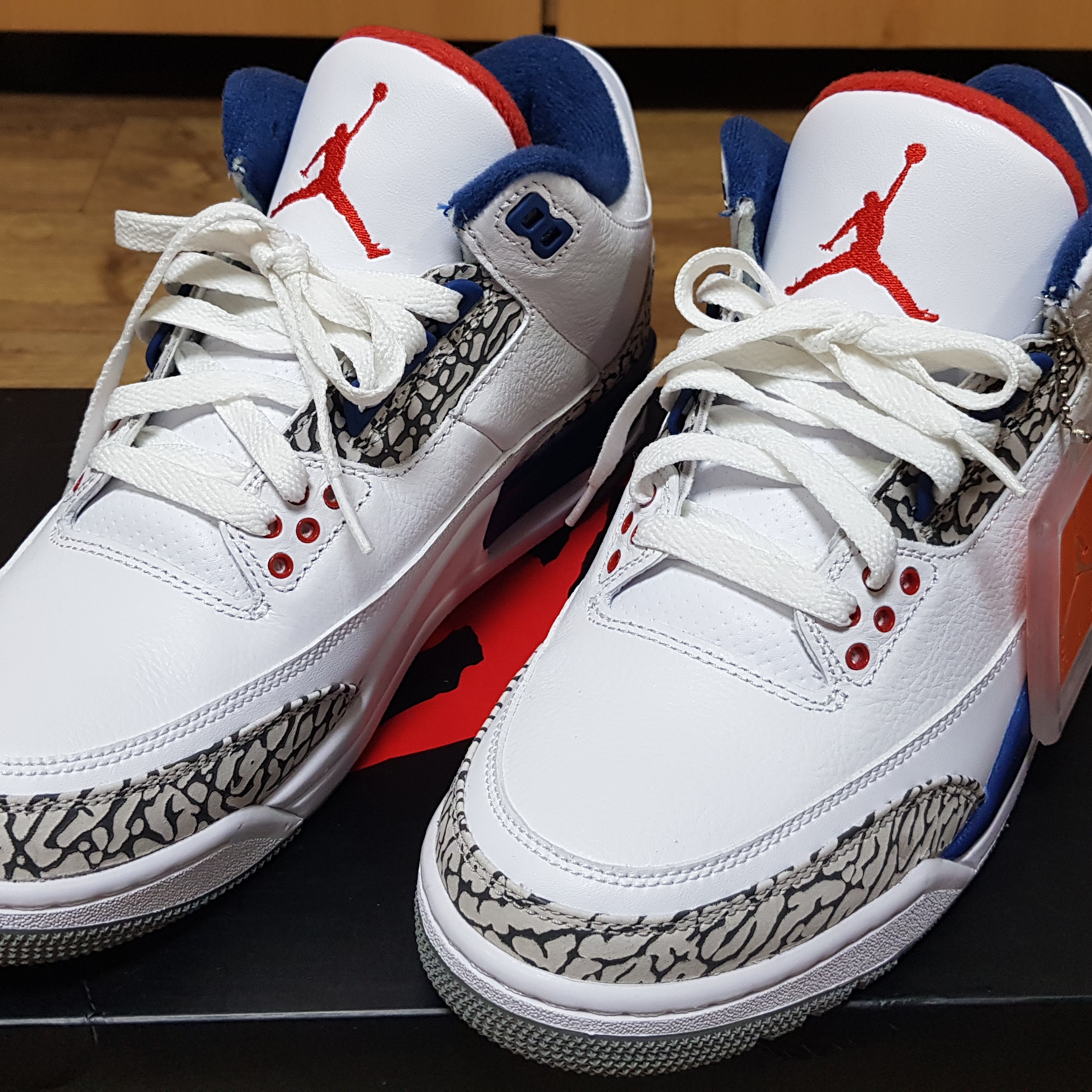 Jordan 3 Retro OG True Blue 2016 착용 스타일 - 1