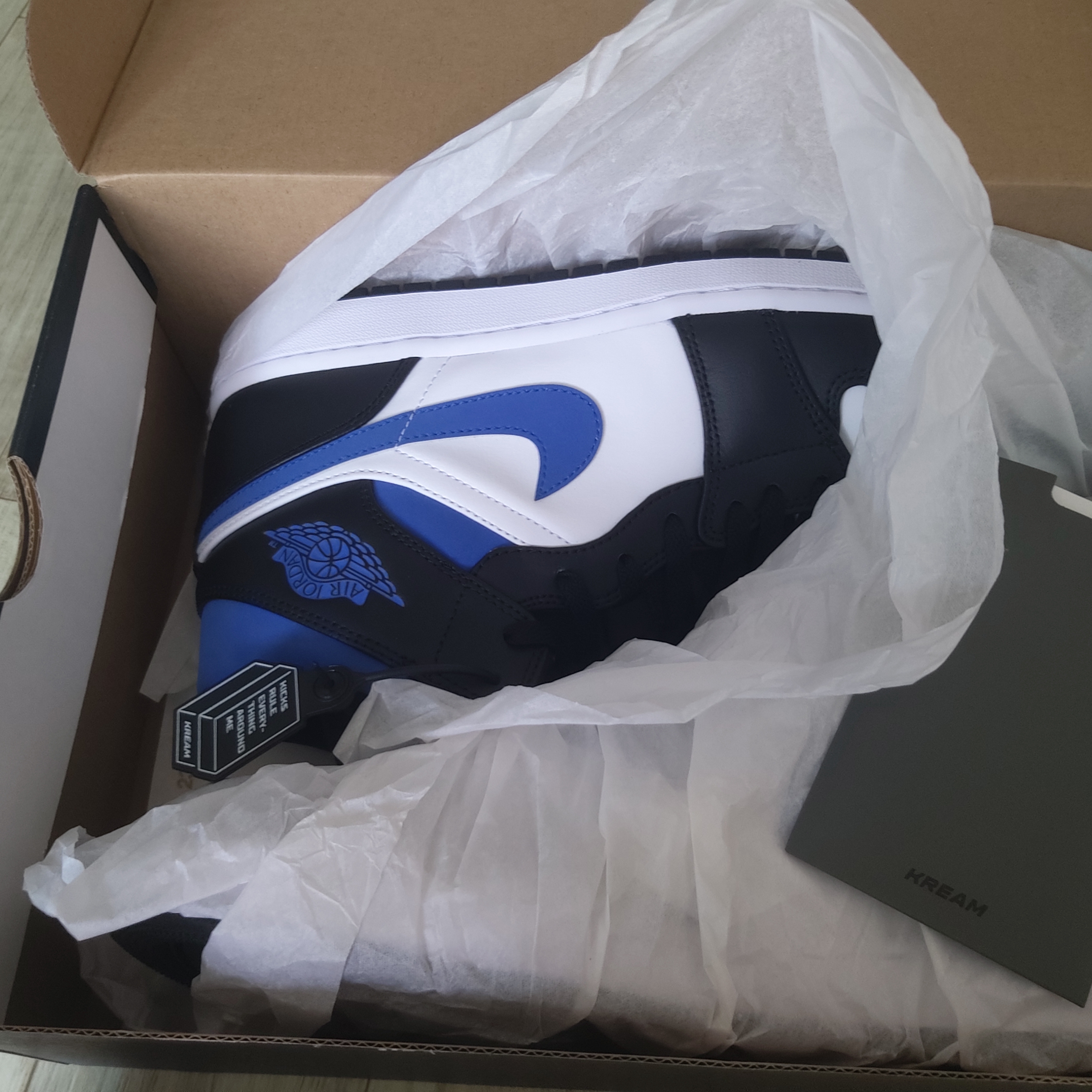 Jordan 1 Mid Racer Blue 착용 스타일