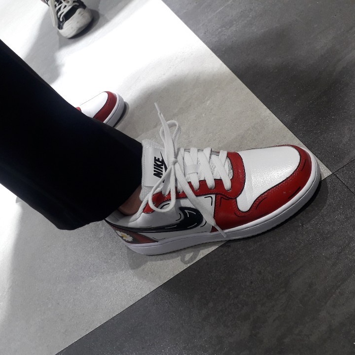 Nike Air Force 1 '07 Low White 착용 스타일 - 2