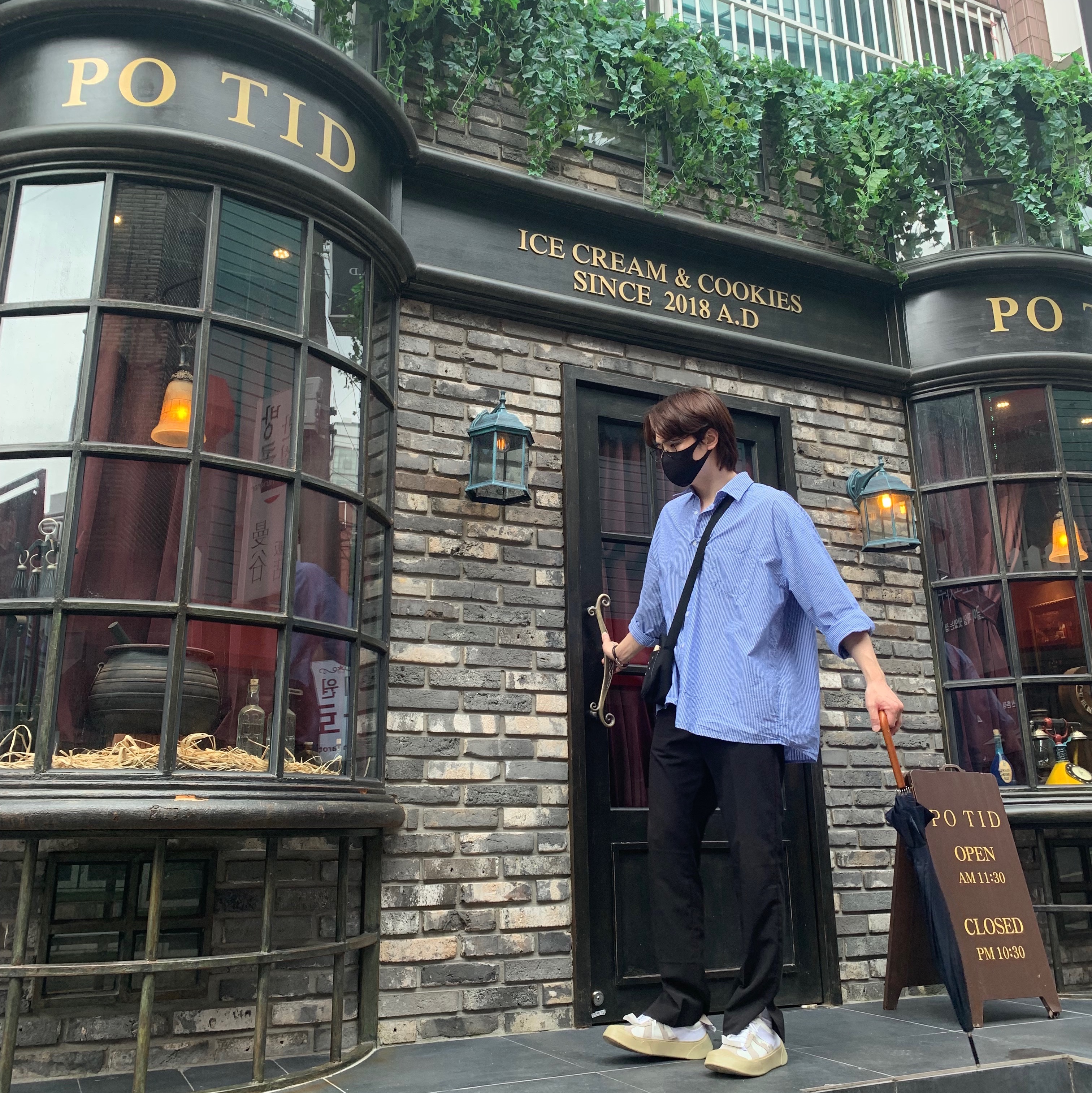 Camper x Ader Error Proto-240-S Cinder German Shoes ์ฐฉ์ฉ ์คํ์ผ
