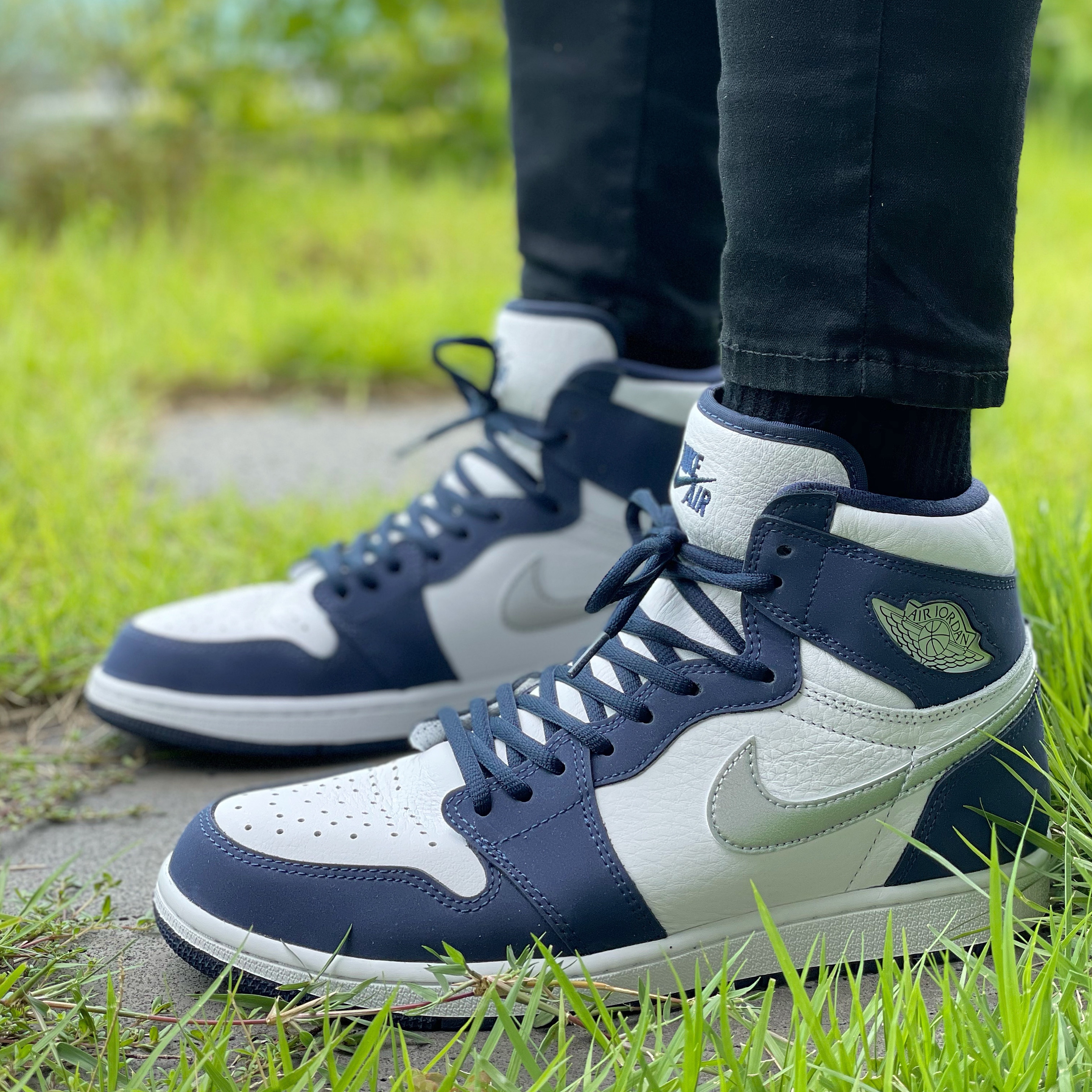 Jordan 1 Retro High OG CO.JP Midnight Navy 착용 스타일