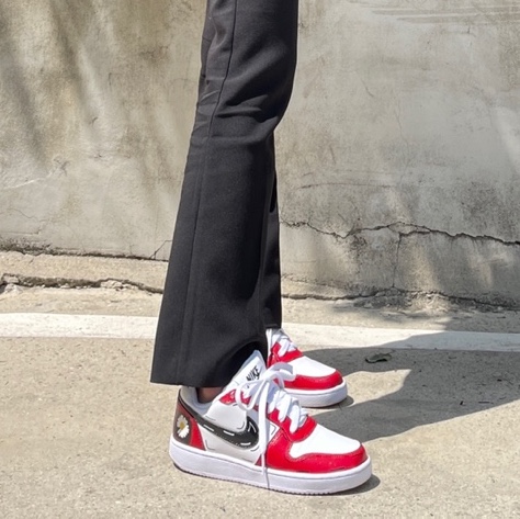 Nike Air Force 1 '07 Low White 착용 스타일 - 3