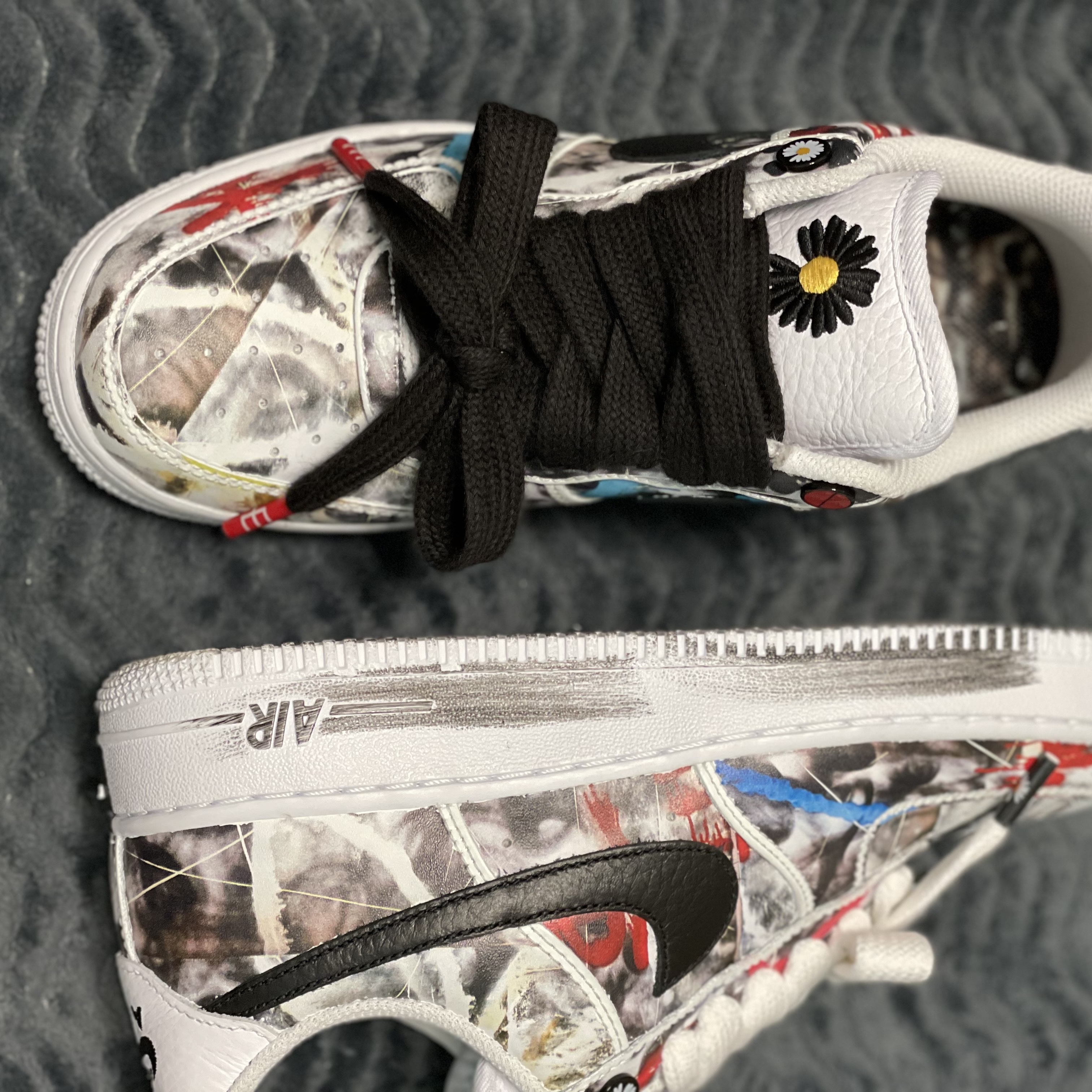 Nike x Peaceminusone Air Force 1 Low Para-Noise 2.0 착용 스타일 - 5