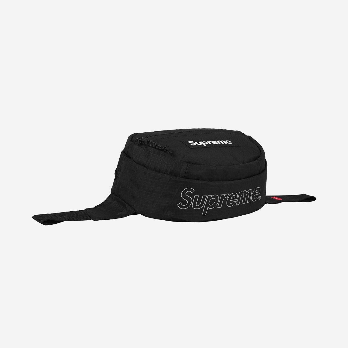 Supreme Waist Bag Black - 18FW 상세 이미지 3