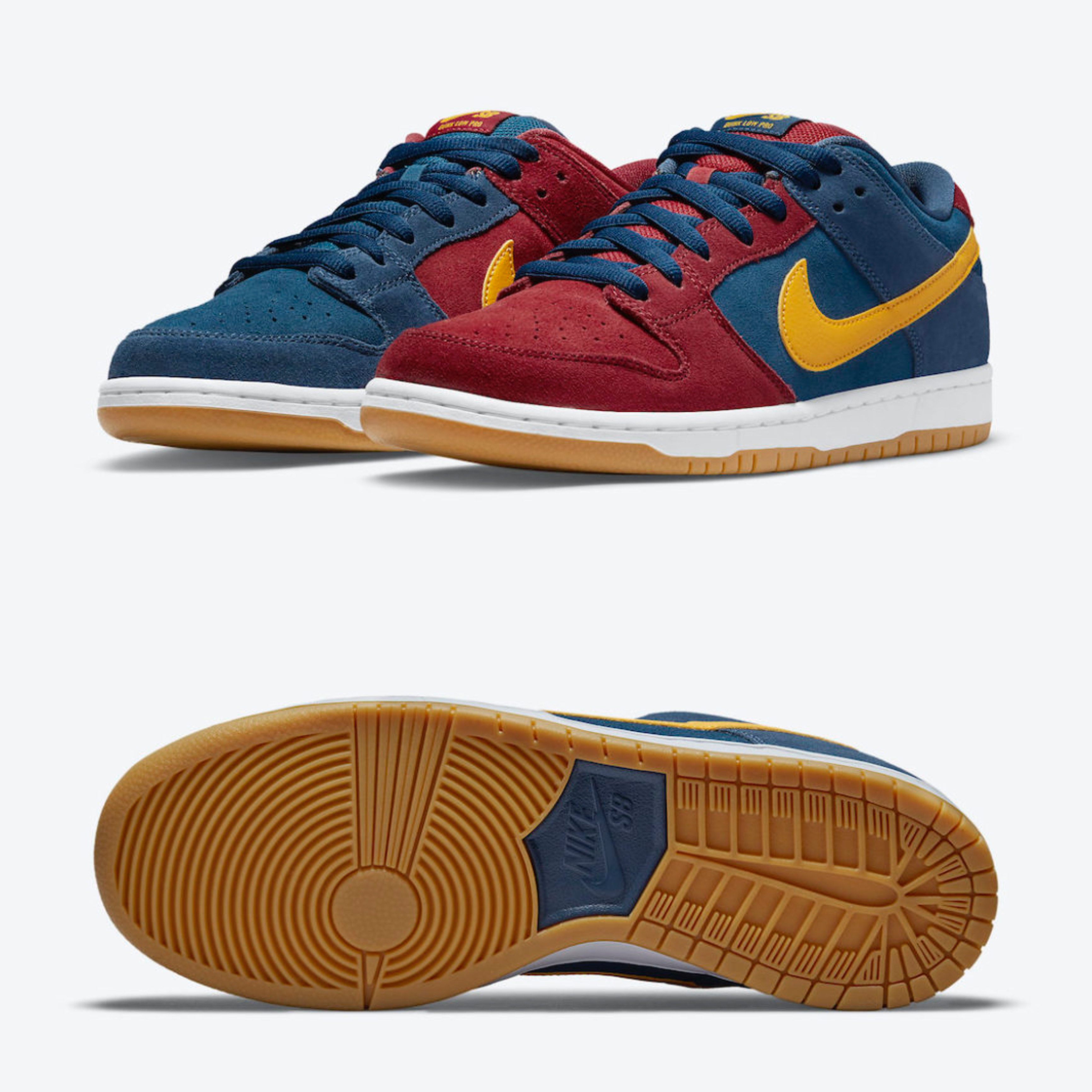 Nike SB Dunk Low Pro Premium Barcelona 착용 스타일 - 2