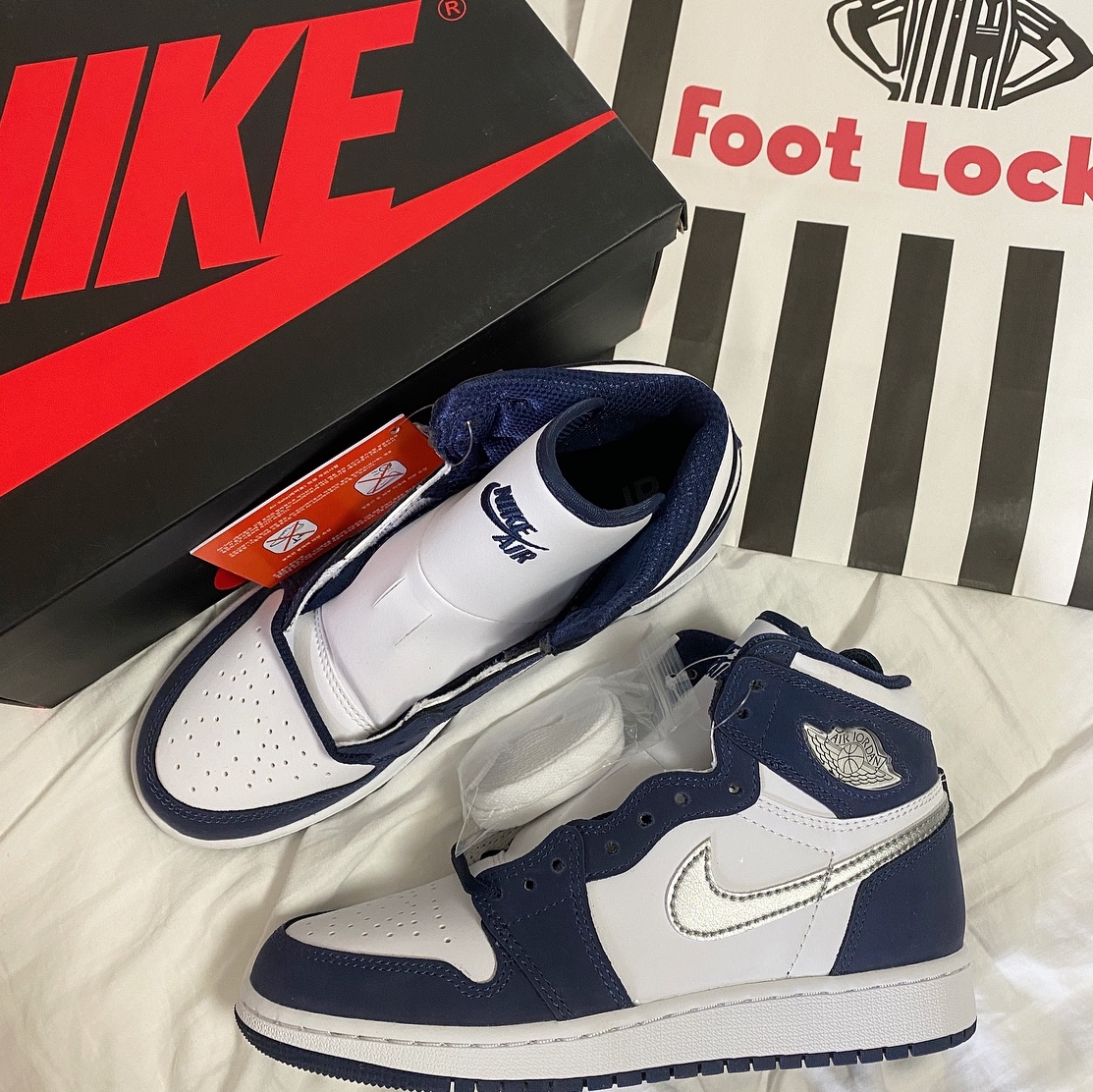 (GS) Jordan 1 Retro High OG CO.JP Midnight Navy 착용 스타일