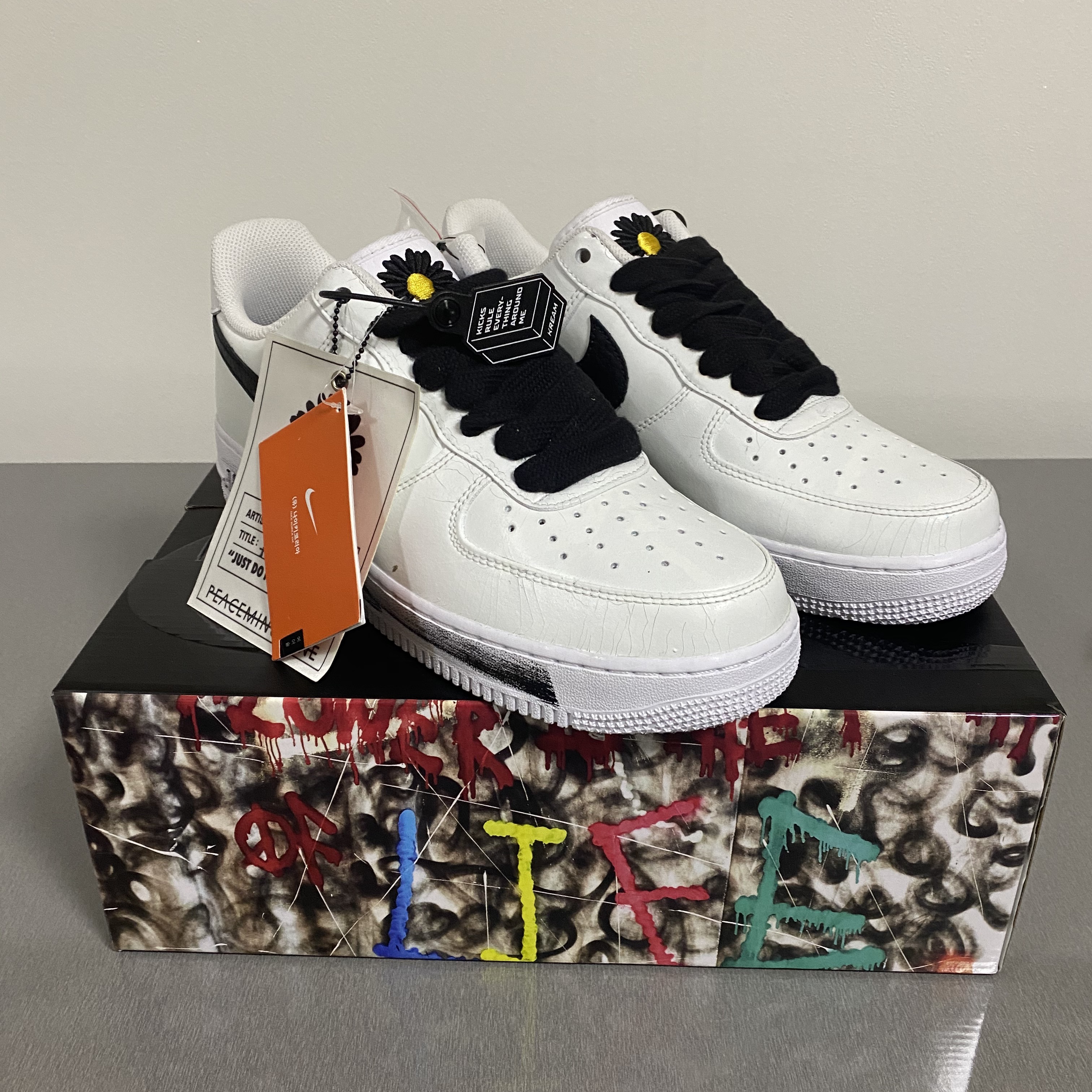 Nike x Peaceminusone Air Force 1 Low Para-Noise 2.0 착용 스타일