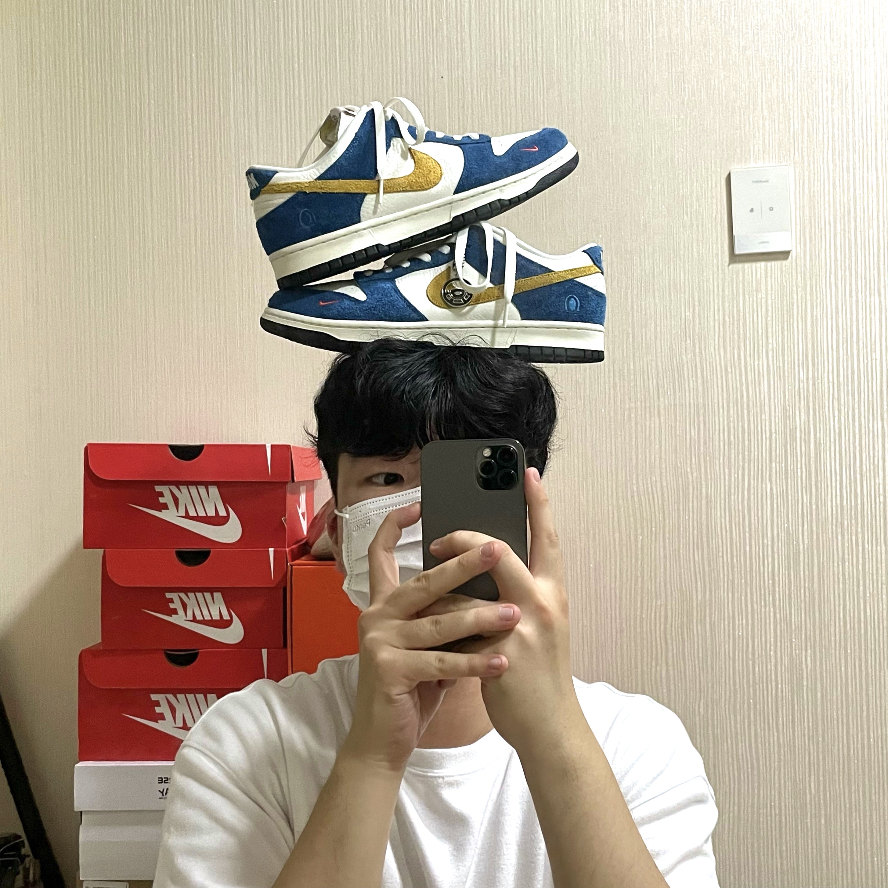 Nike x Kasina Dunk Low 80's Bus 착용 스타일 - 2