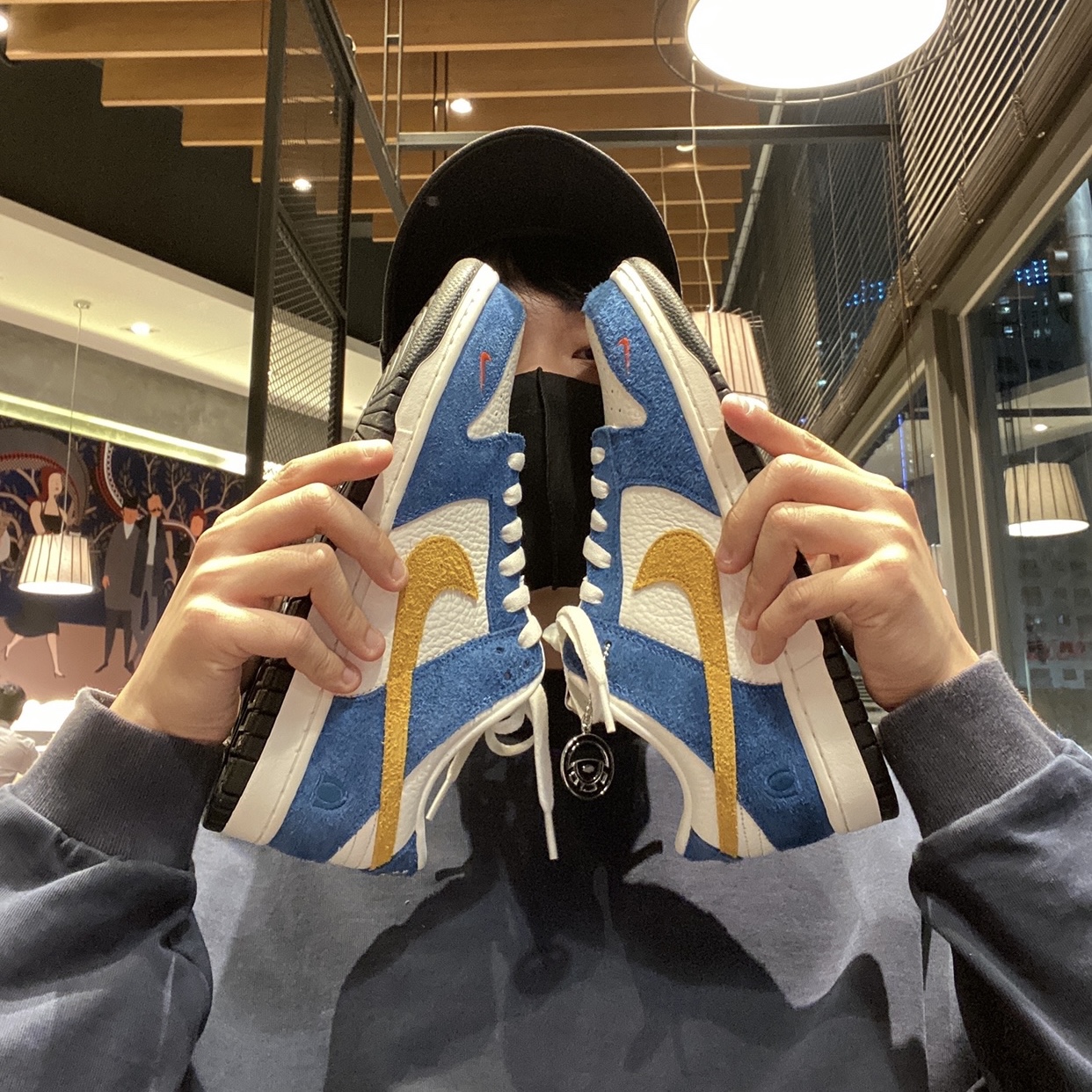 Nike x Kasina Dunk Low 80's Bus 착용 스타일 - 2