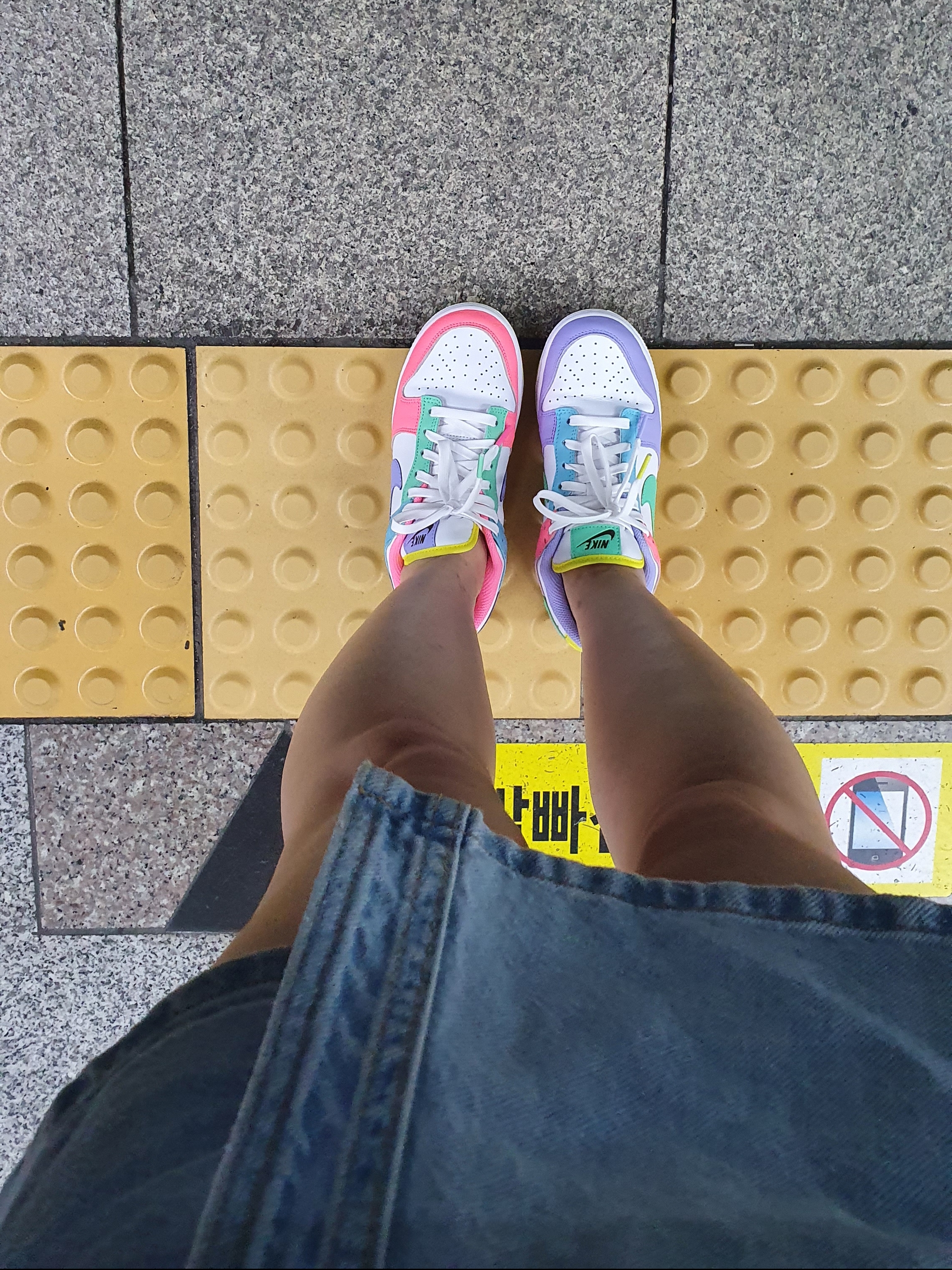 (W) Nike Dunk Low SE Candy 착용 스타일