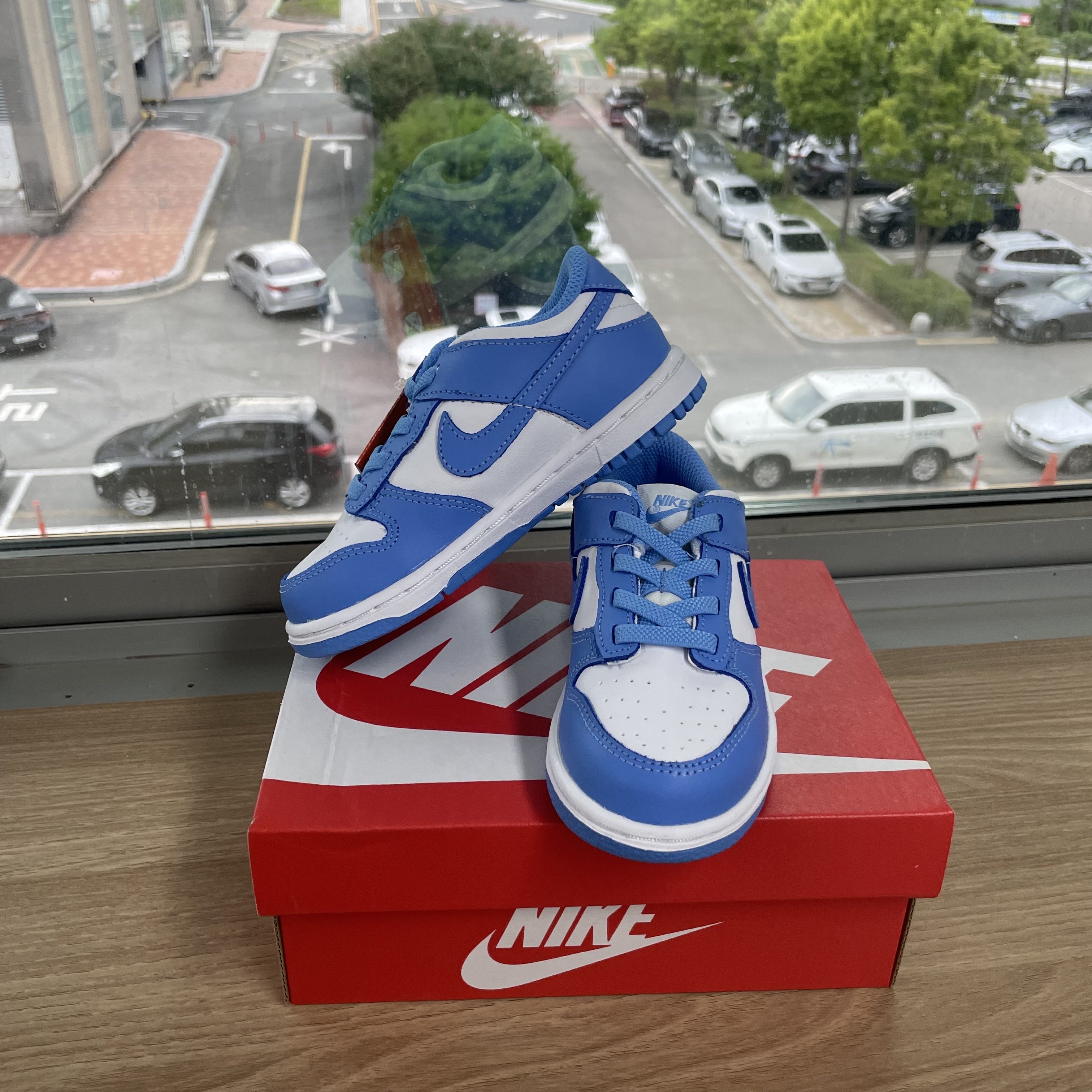 (TD) Nike Dunk Low University Blue 착용 스타일 - 2