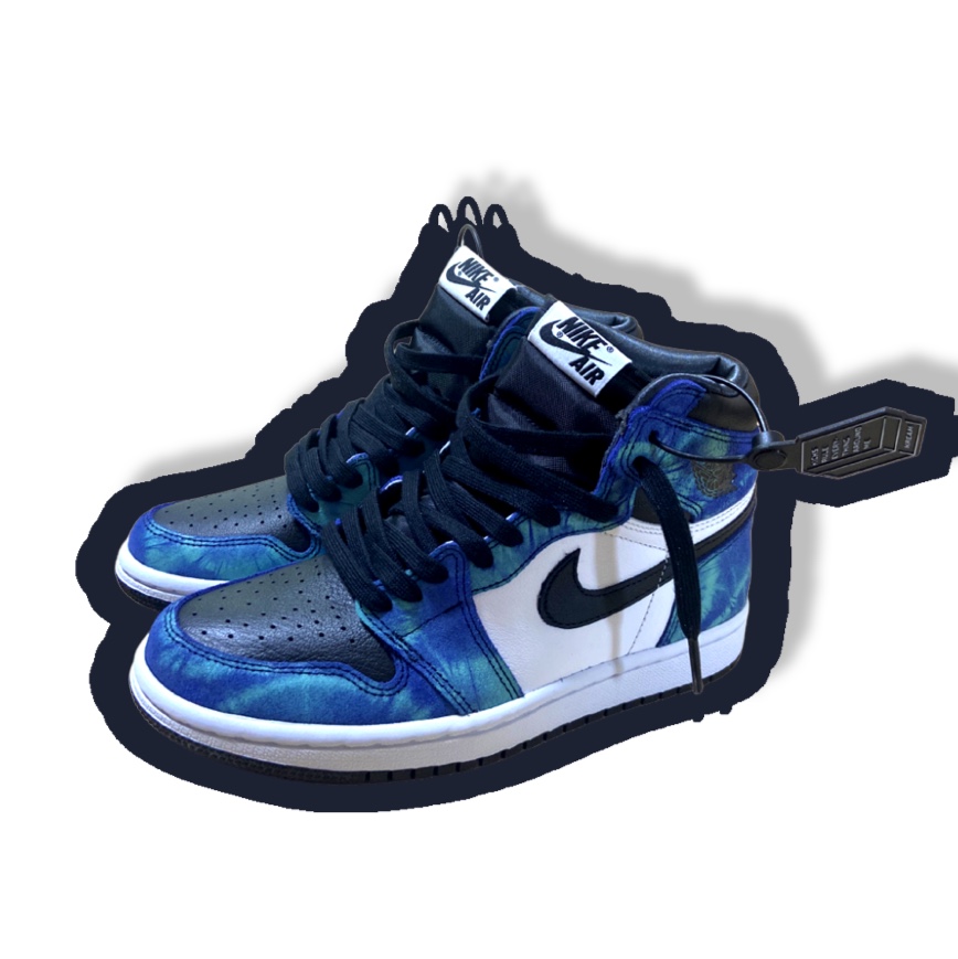 (W) Jordan 1 Retro High Tie-Dye 착용 스타일