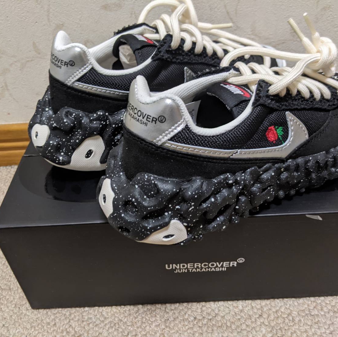 Nike x Undercover Overbreak SP Black 착용 스타일 - 3