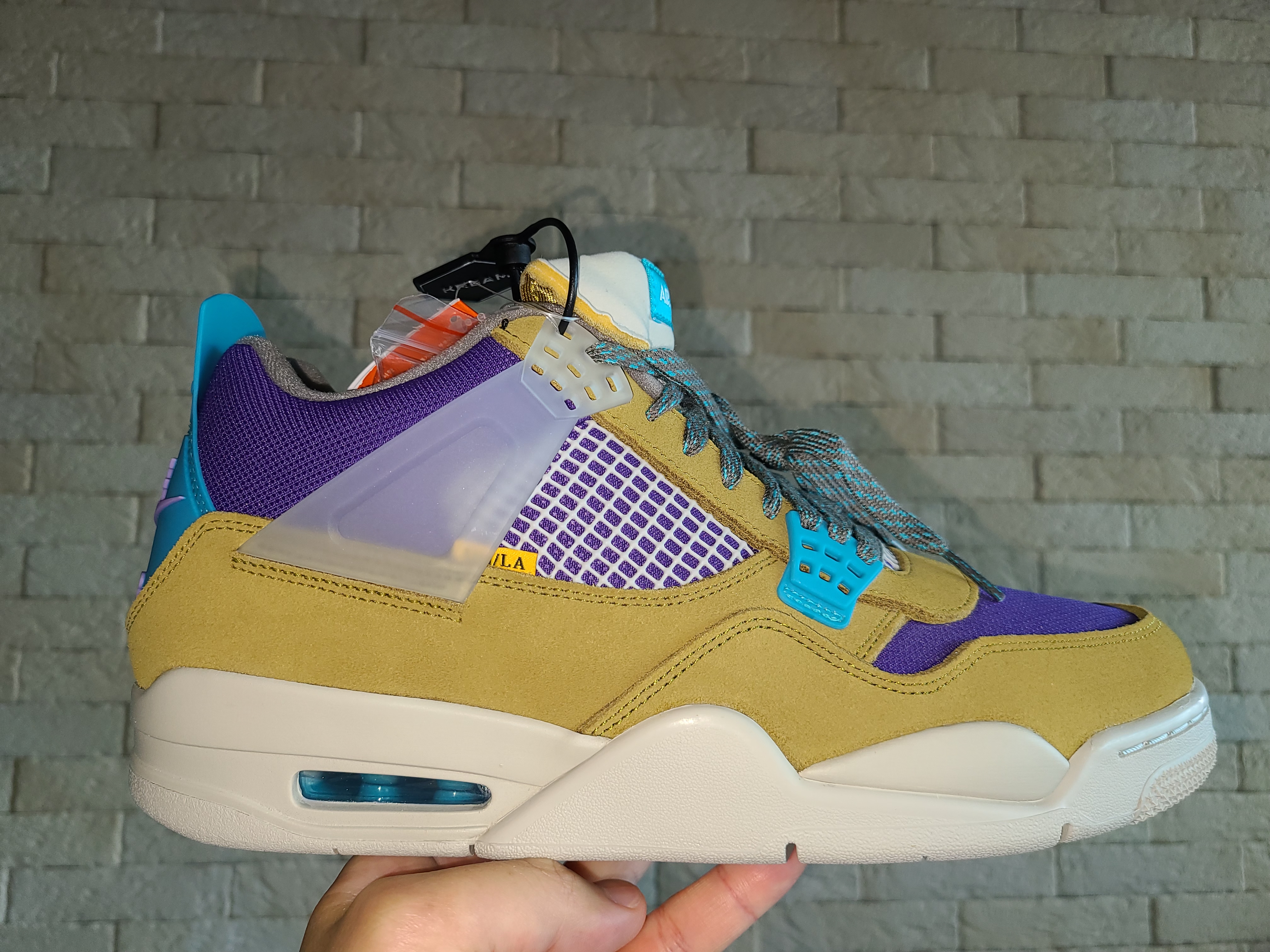 Jordan 4 x Union Retro SP Desert Moss 착용 스타일 - 2