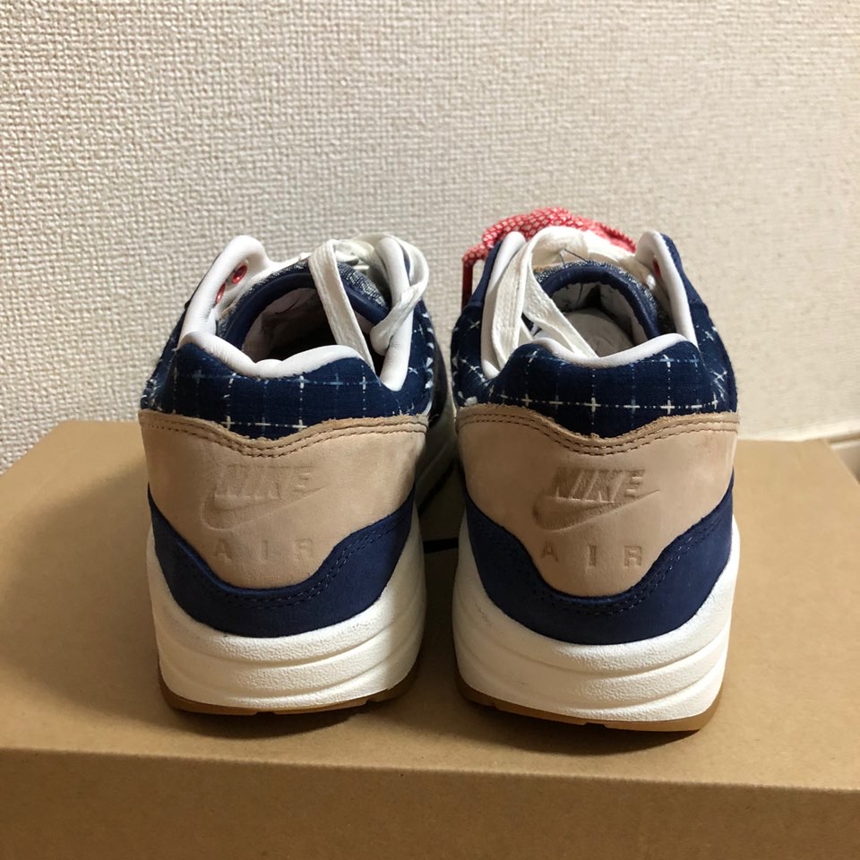 Nike x Denham Air Max 1 Blue Void 착용 스타일 - 3