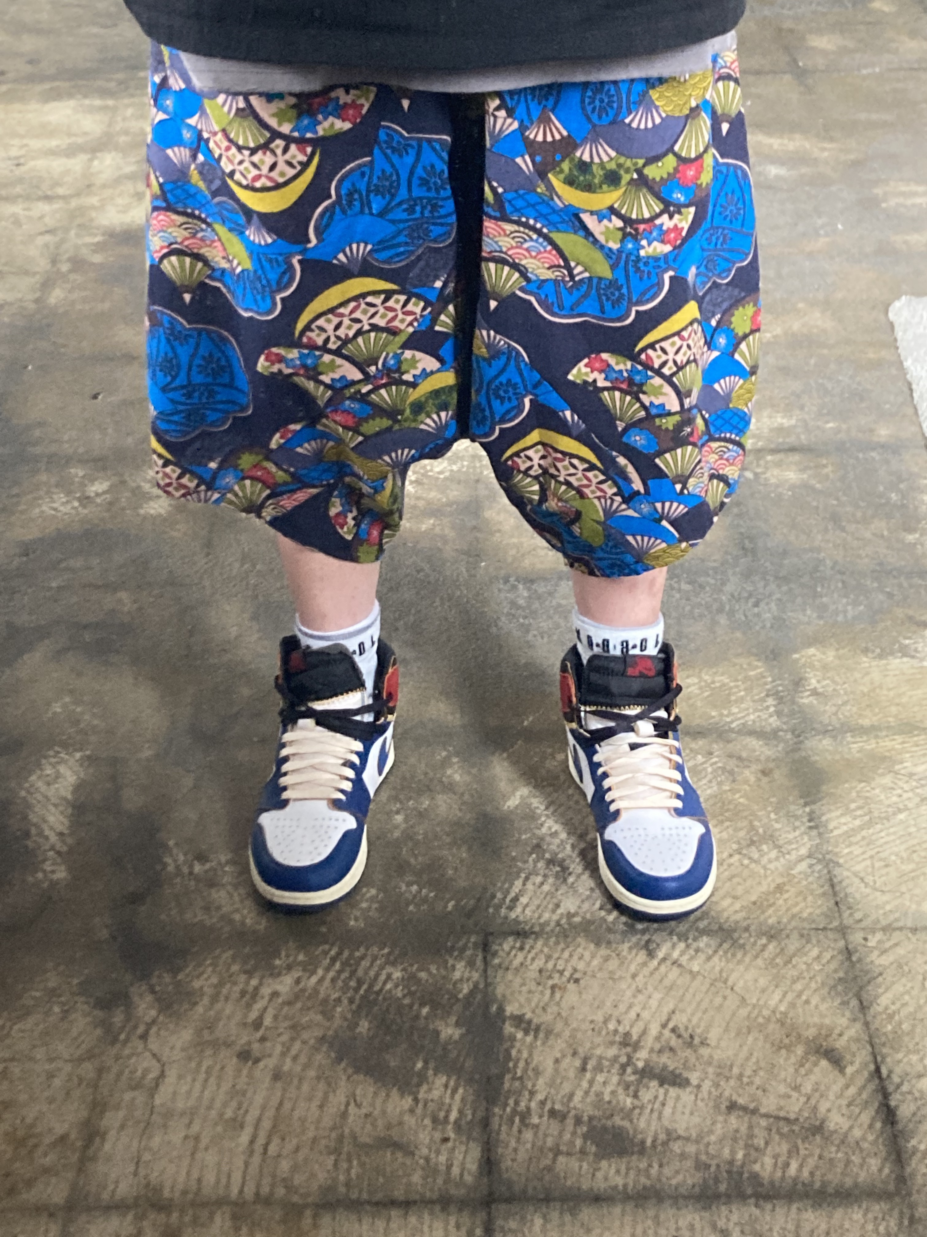 Jordan 1 x Union Retro High Blue Toe 착용 스타일 - 4