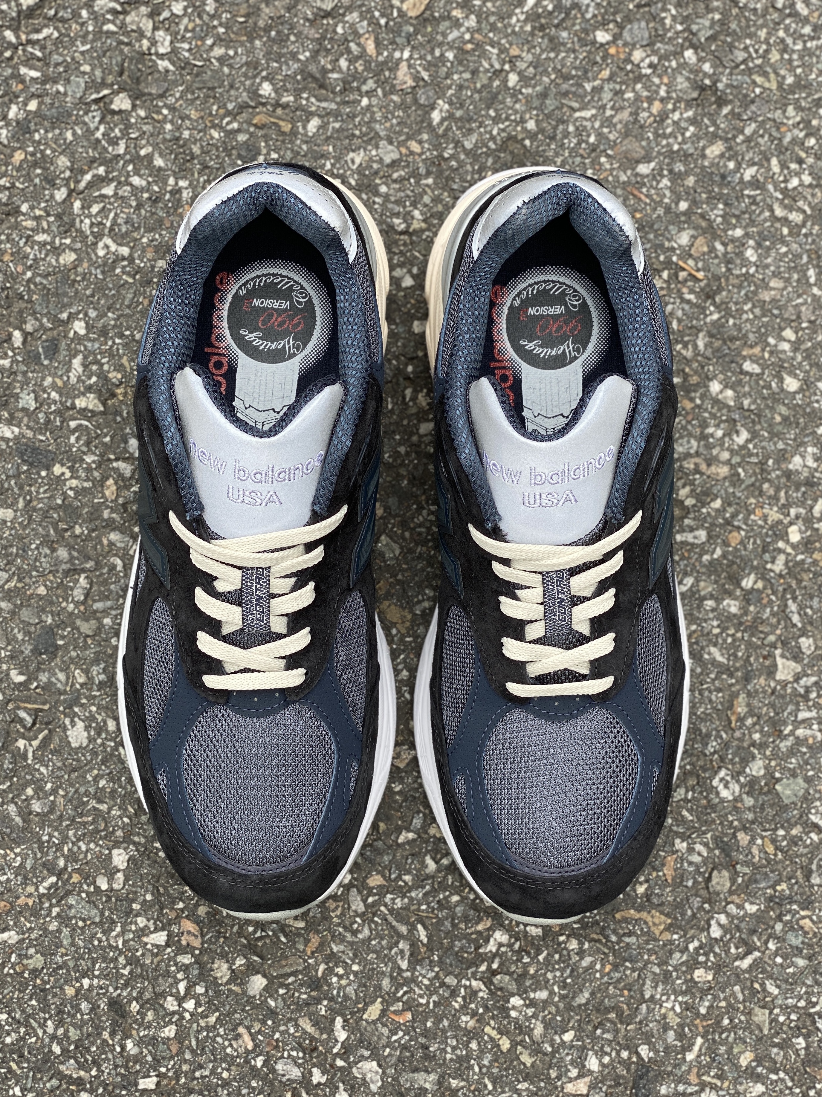 New Balance x Kith 990v3 Genesis 착용 스타일