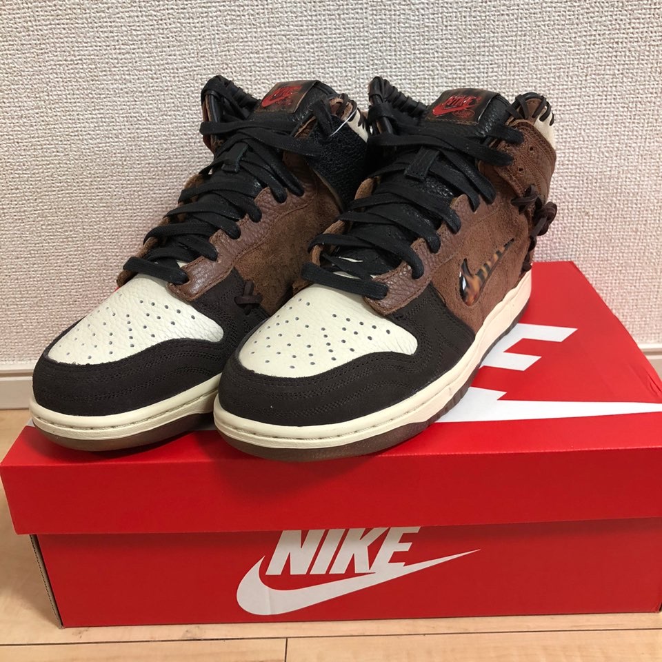 Nike x Bodega Dunk High Legend 착용 스타일 - 1