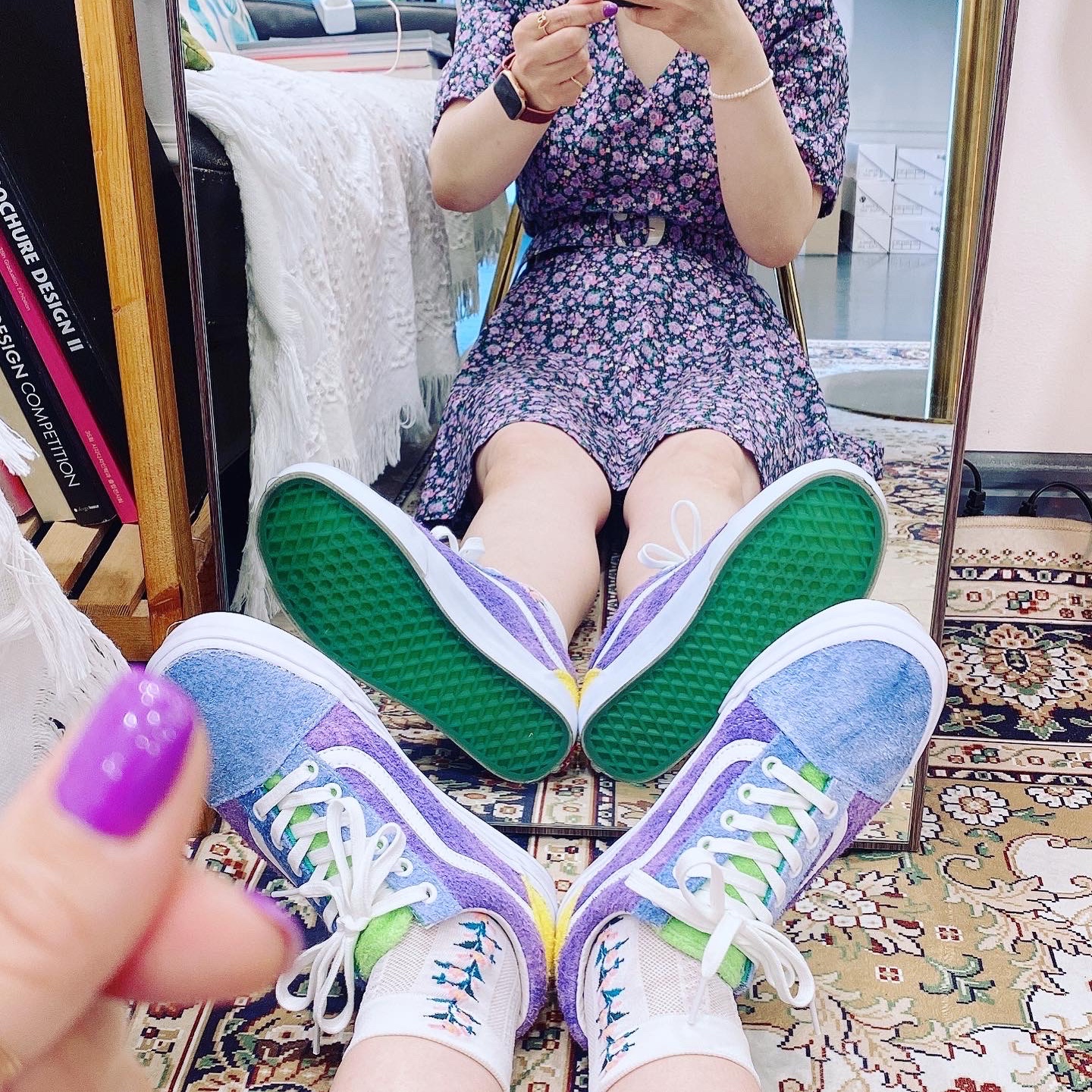 Vans x Anderson .Paak Old Skool Ziti 착용 스타일 - 1