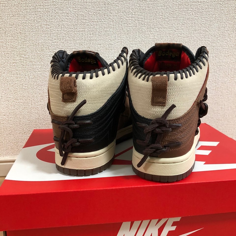 Nike x Bodega Dunk High Legend 착용 스타일 - 5