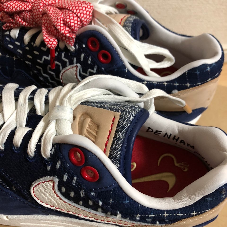 Nike x Denham Air Max 1 Blue Void 착용 스타일 - 2