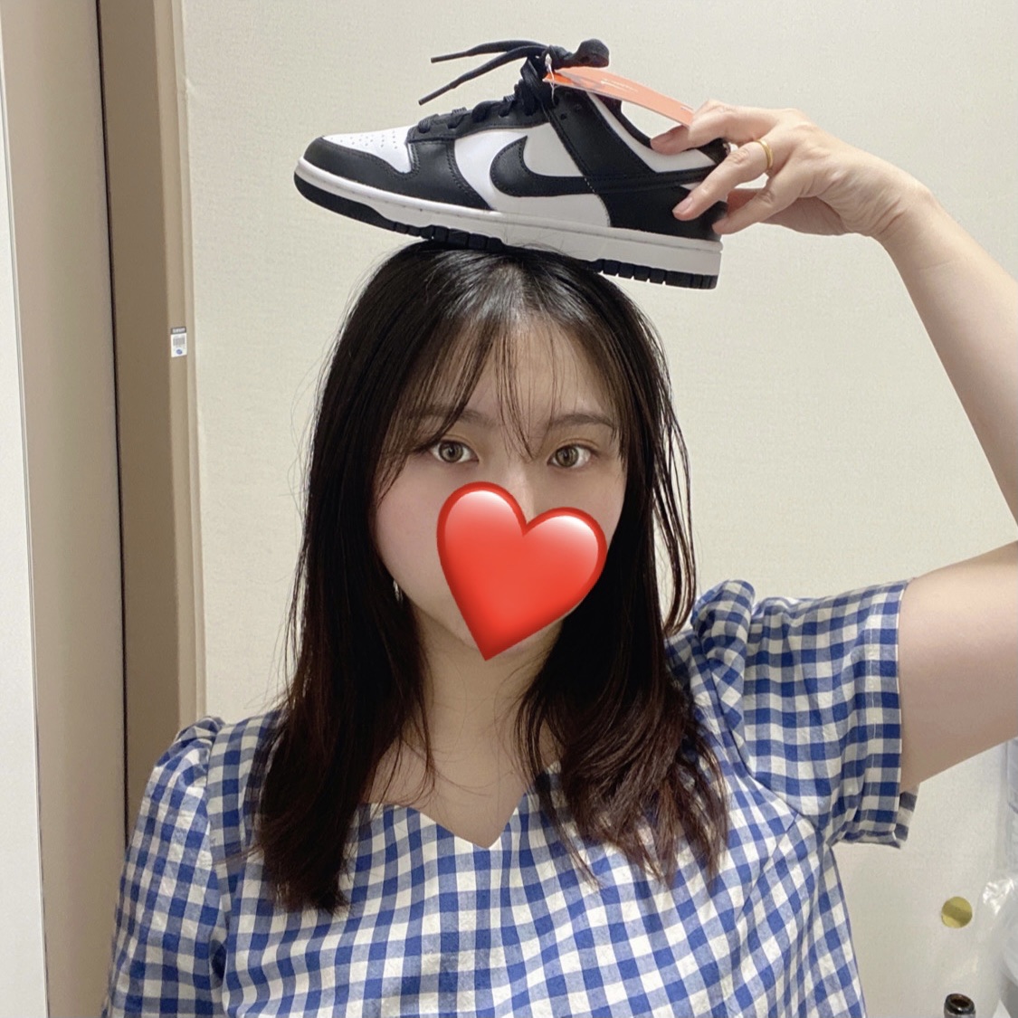 (W) Nike Dunk Low Black 착용 스타일