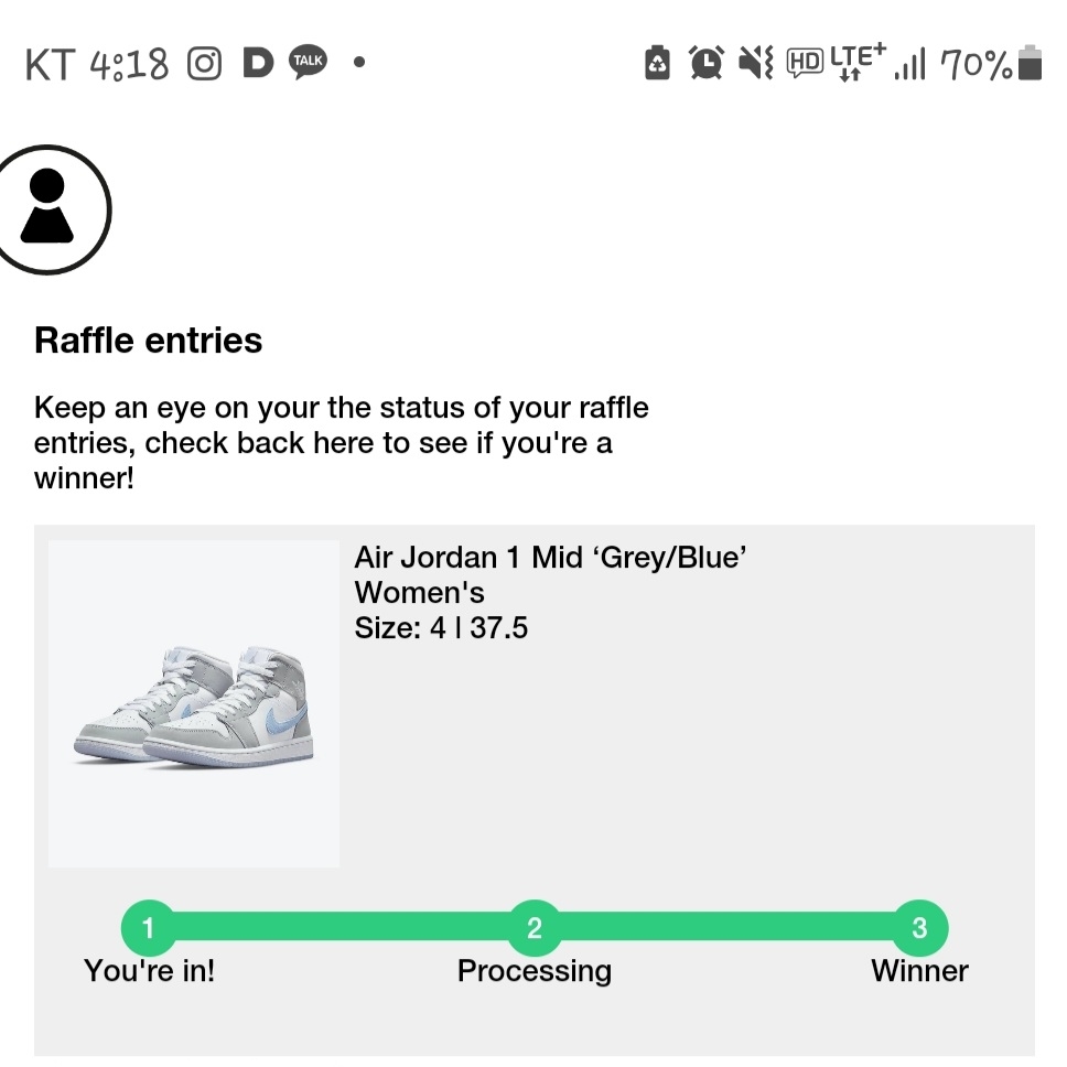 (W) Jordan 1 Mid Wolf Grey 착용 스타일