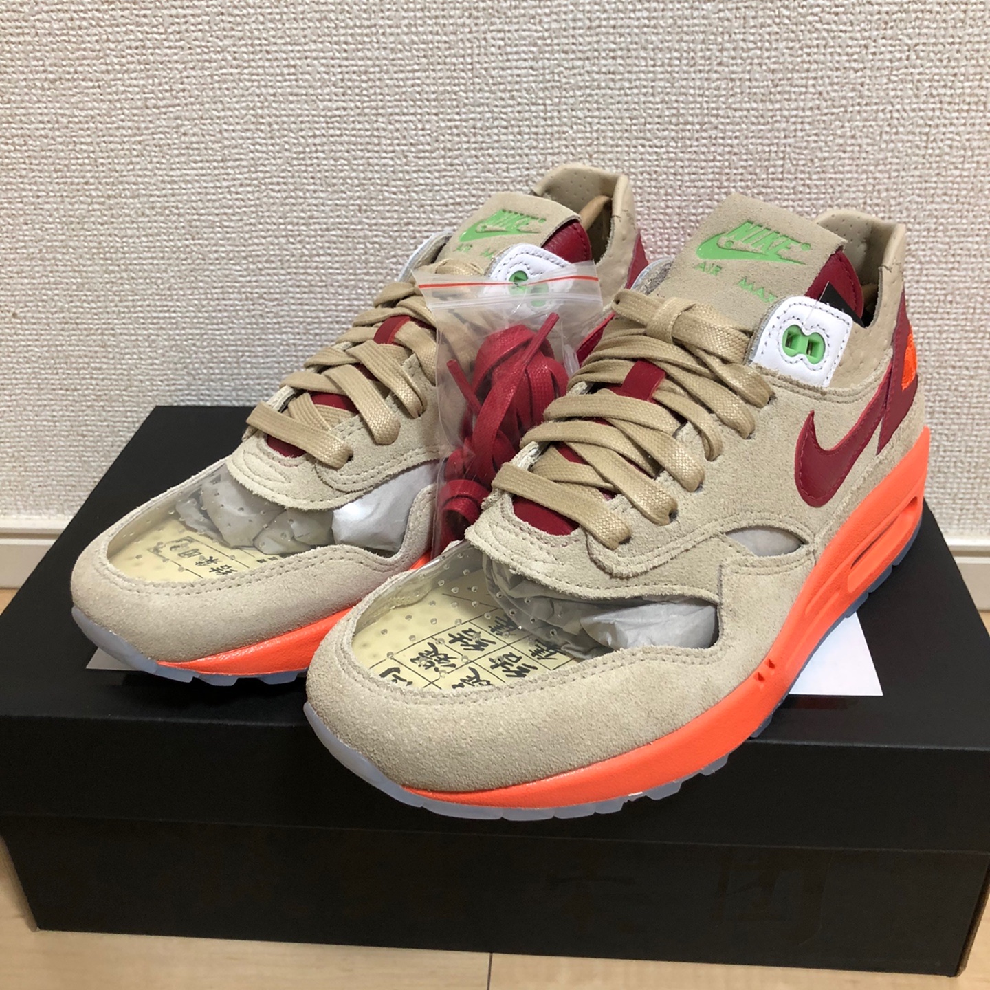 Nike x Clot Air Max 1 Net 착용 스타일 - 1