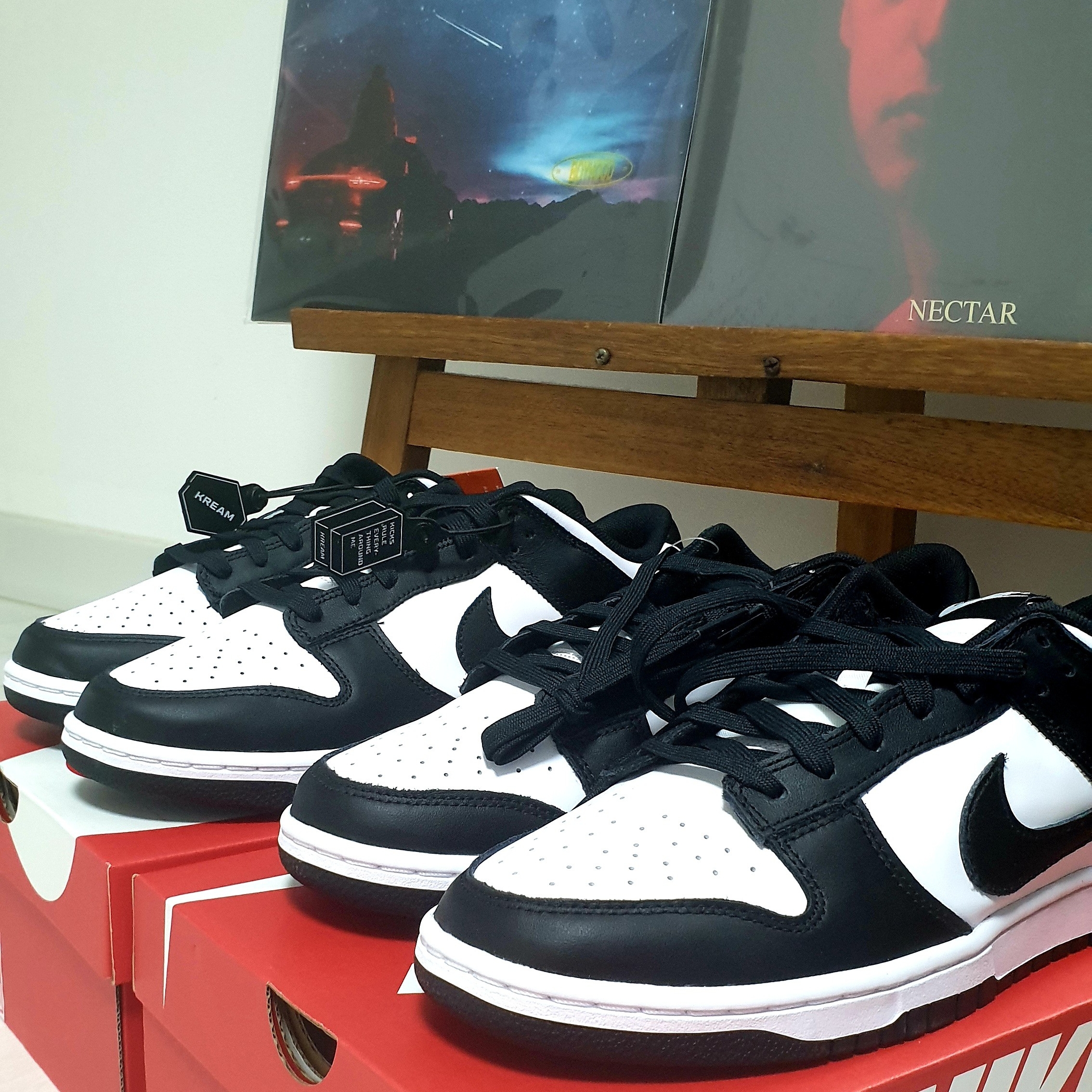 Nike Dunk Low Retro Black 착용 스타일