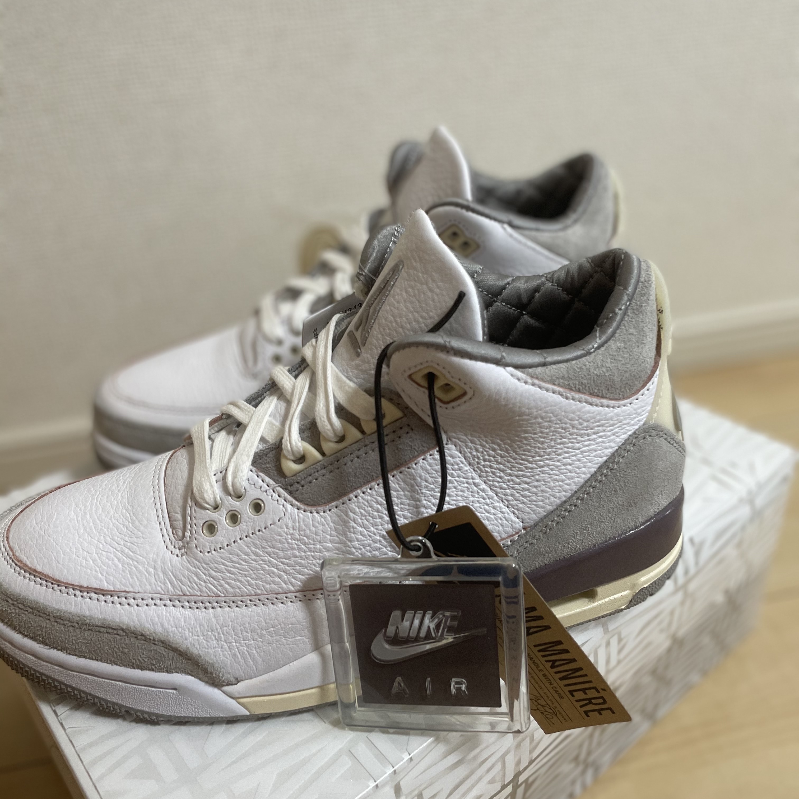 (W) Jordan 3 x A Ma Maniere Retro SP 착용 스타일 - 2