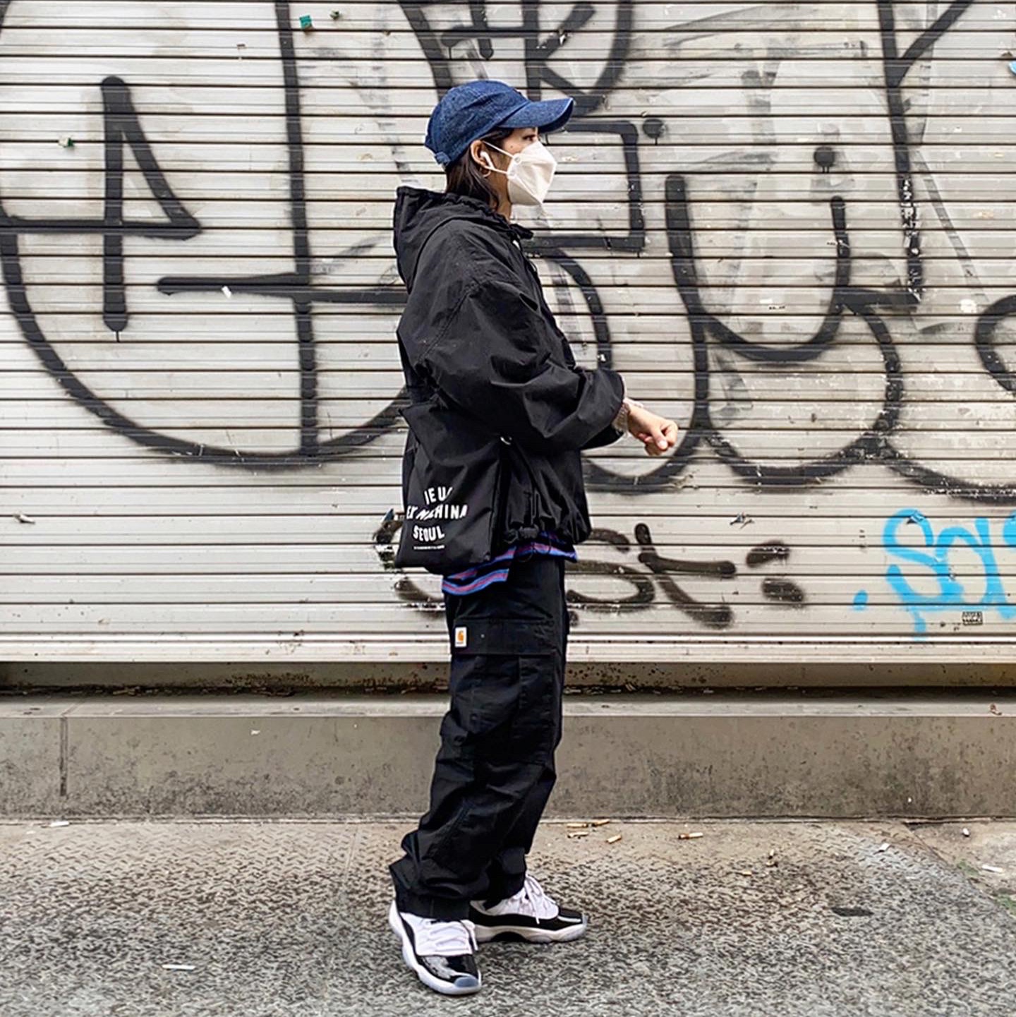 (GS) Jordan 11 Retro Concord 2018 착용 스타일 - 2