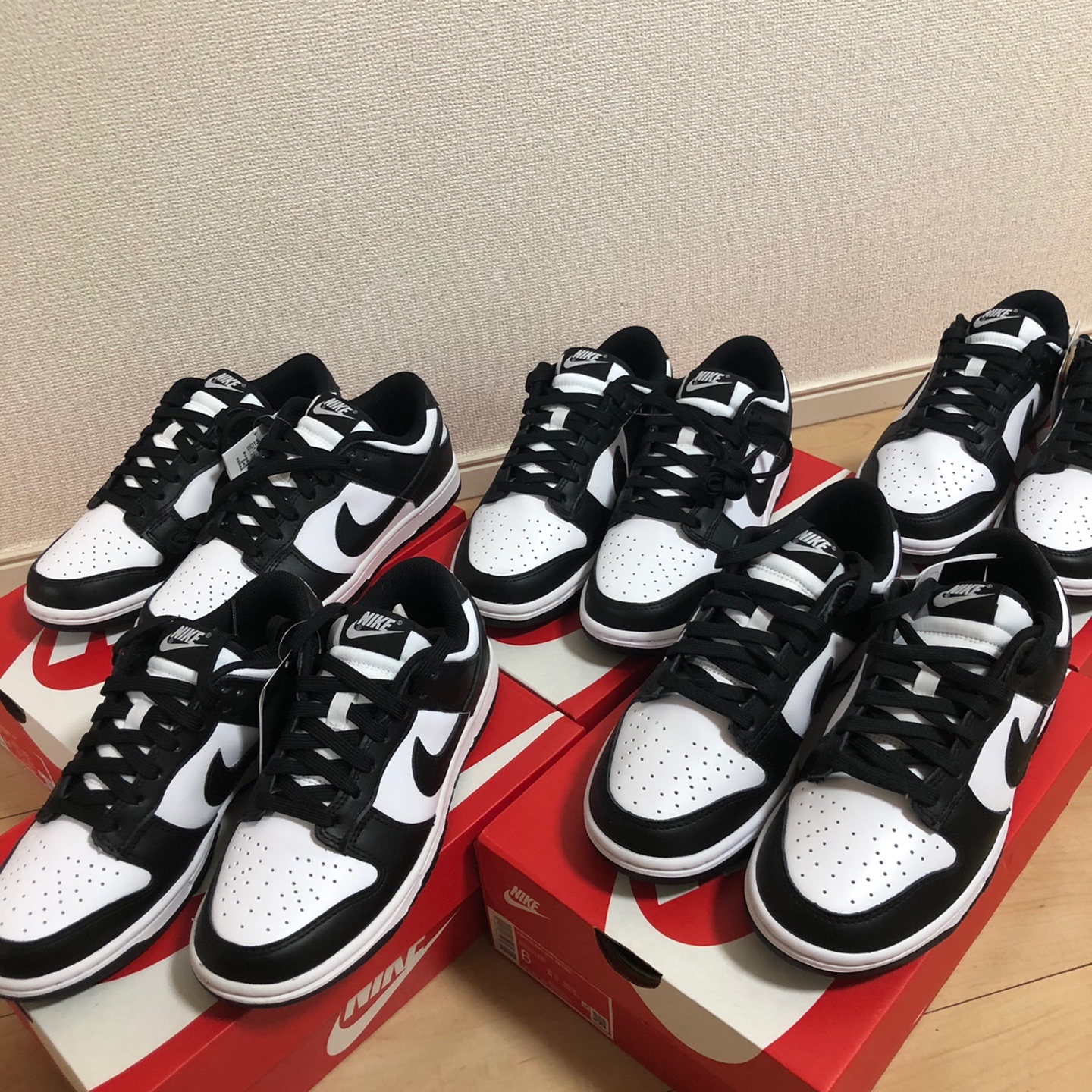 Nike Dunk Low Retro Black, (W) Nike Dunk Low Black 착용 스타일 - 2