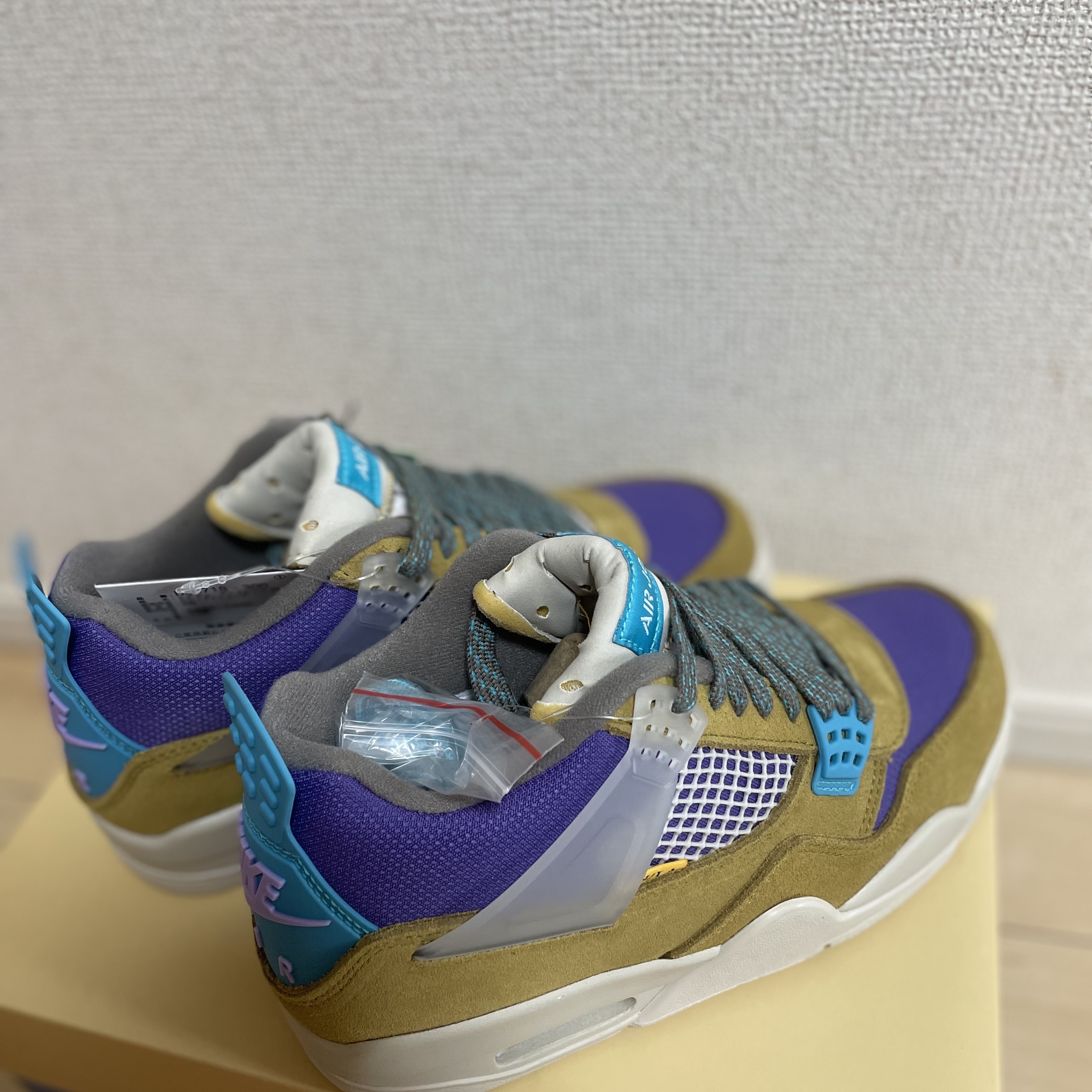 Jordan 4 x Union Retro SP Desert Moss 착용 스타일 - 4