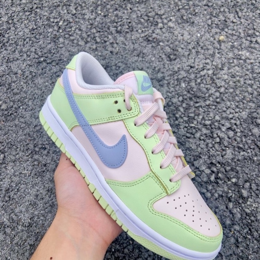 (W) Nike Dunk Low Light Soft Pink 착용 스타일