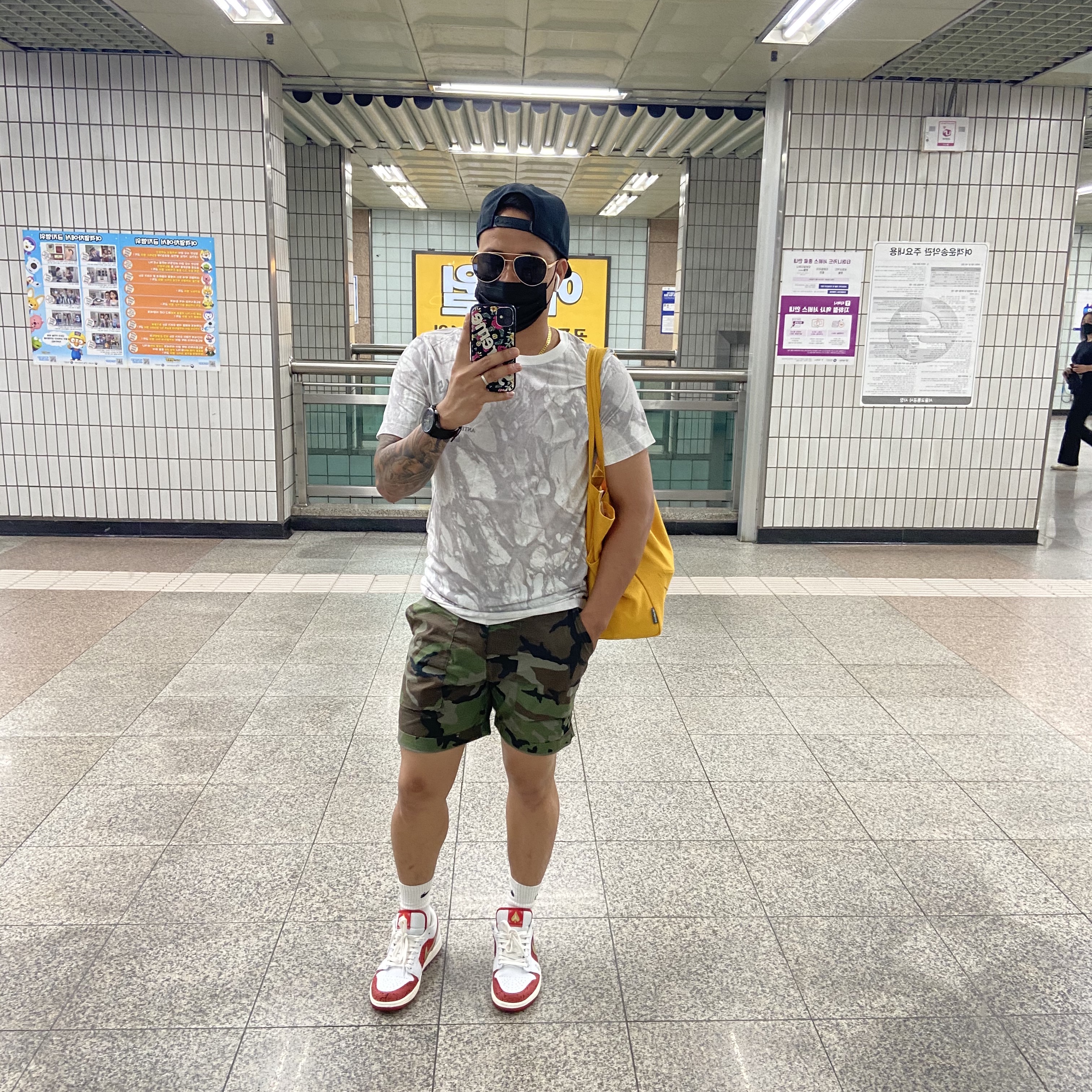 Jordan 1 Low SE Spades 착용 스타일