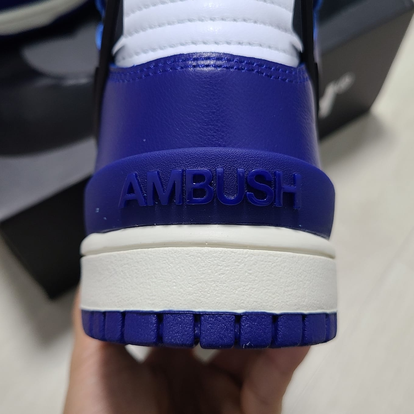 Nike x Ambush Dunk High Deep Royal Blue 착용 스타일 - 4