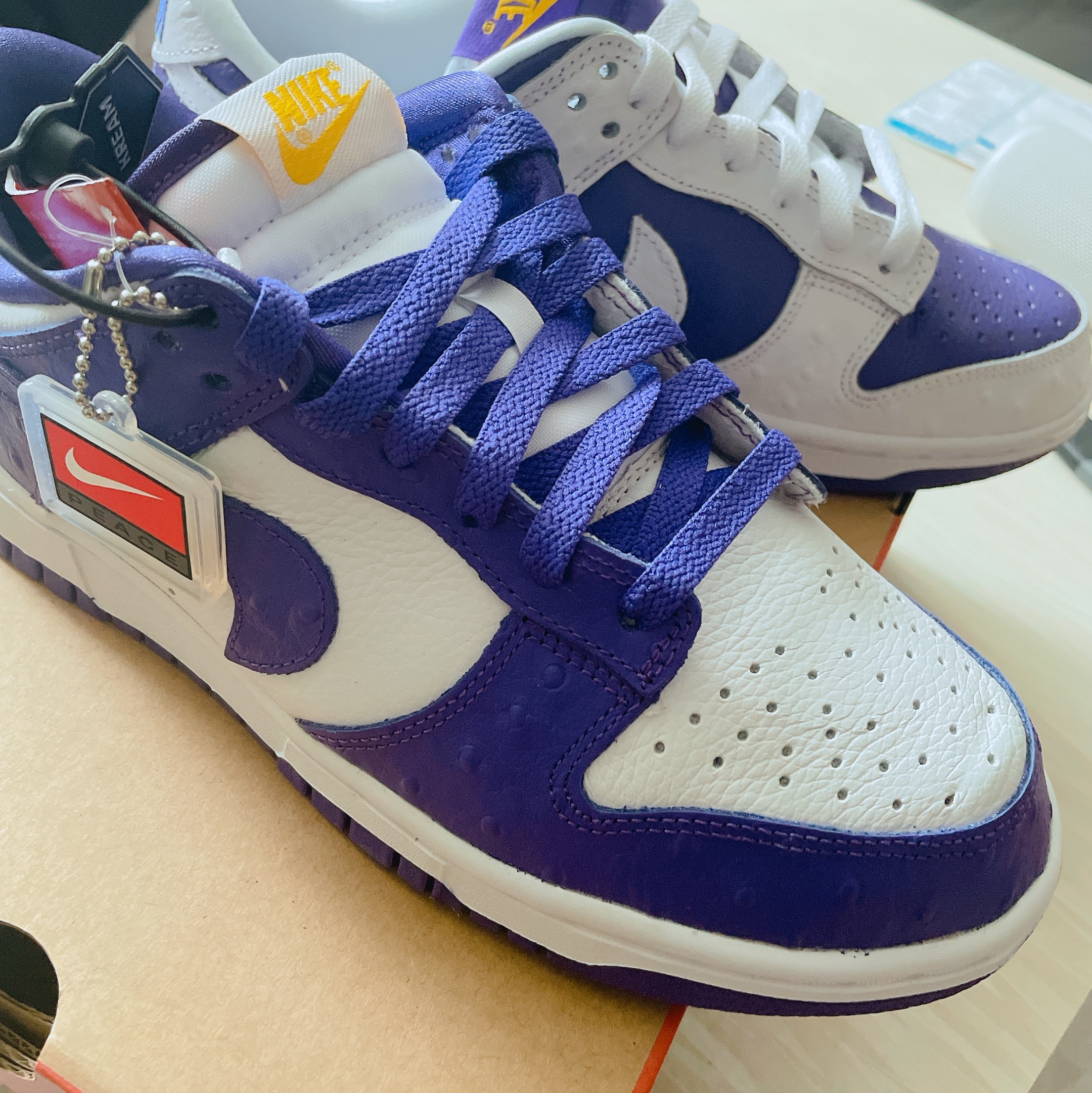 (W) Nike Dunk Low SE Flip 착용 스타일
