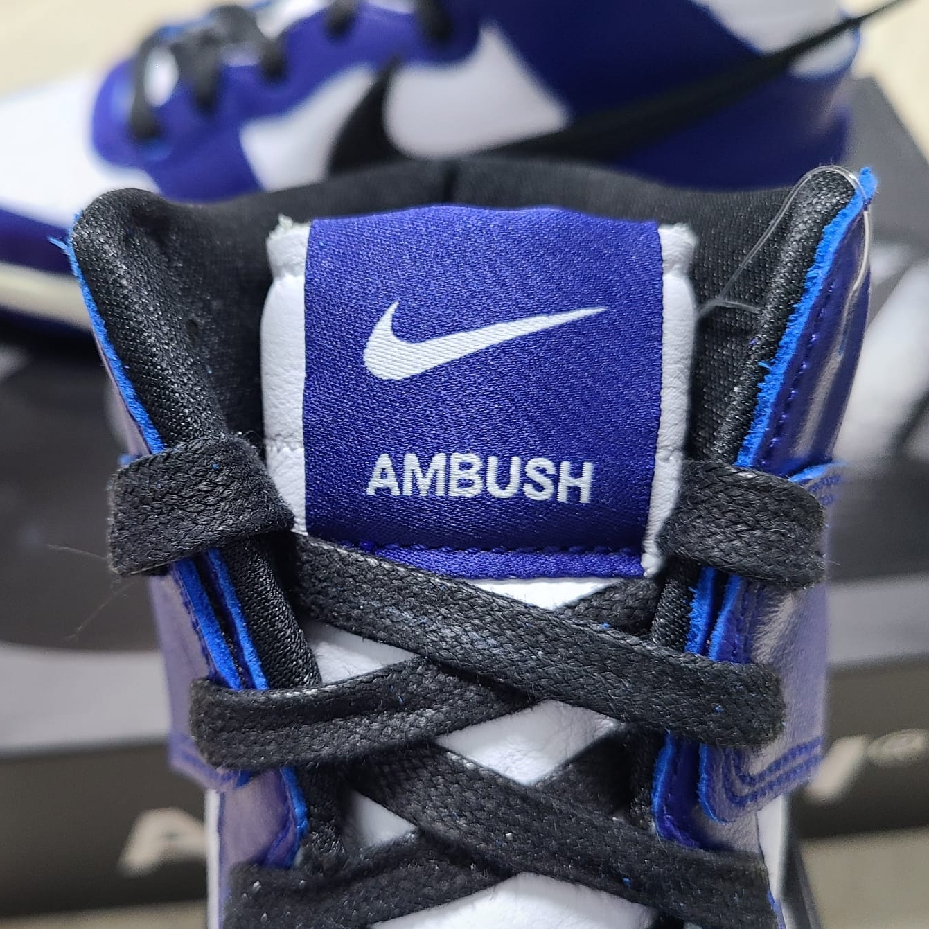 Nike x Ambush Dunk High Deep Royal Blue 착용 스타일 - 5