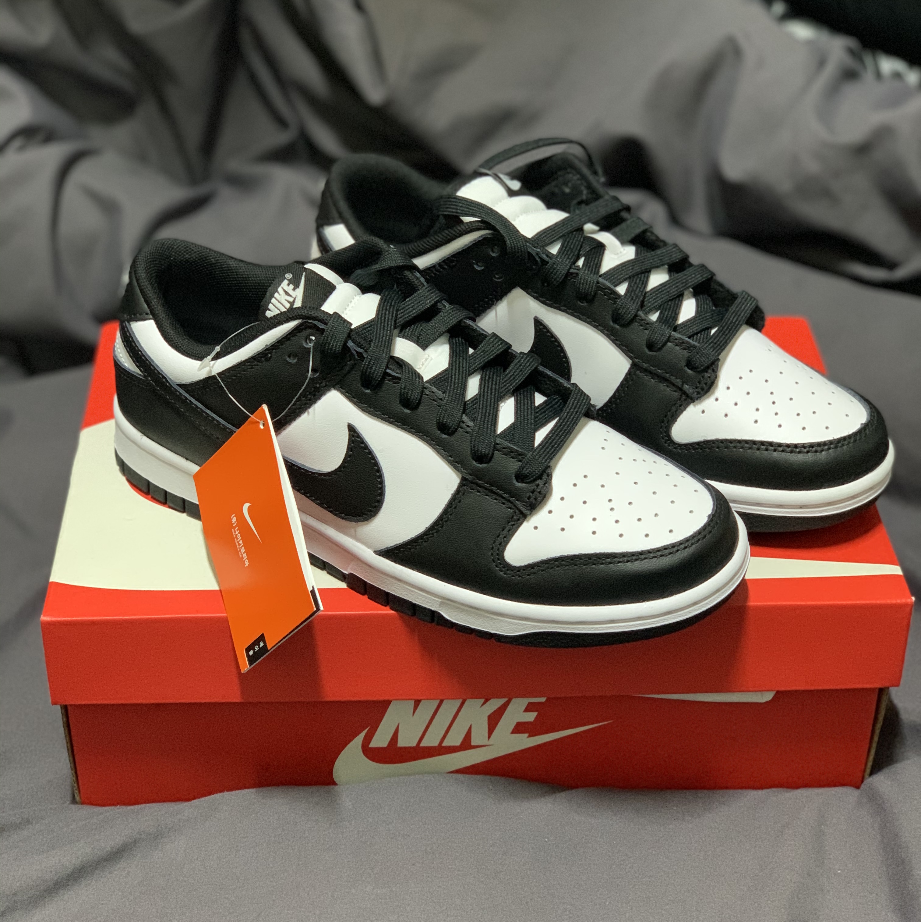 Nike Dunk Low Retro Black 착용 스타일