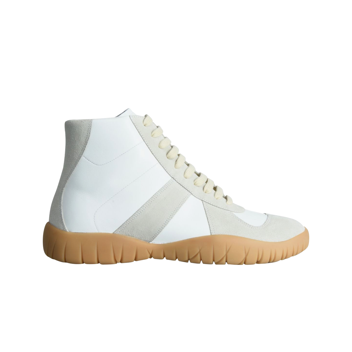 (W) 메종 마르지엘라 타비 하이탑 레플리카 스니커즈((W) Maison Margiela Tabi High Top Replica Sneakers) - 1