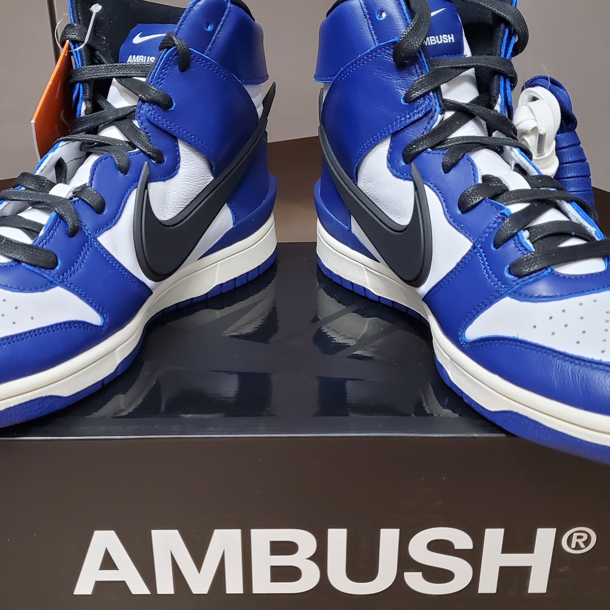 Nike x Ambush Dunk High Deep Royal Blue 착용 스타일 - 1