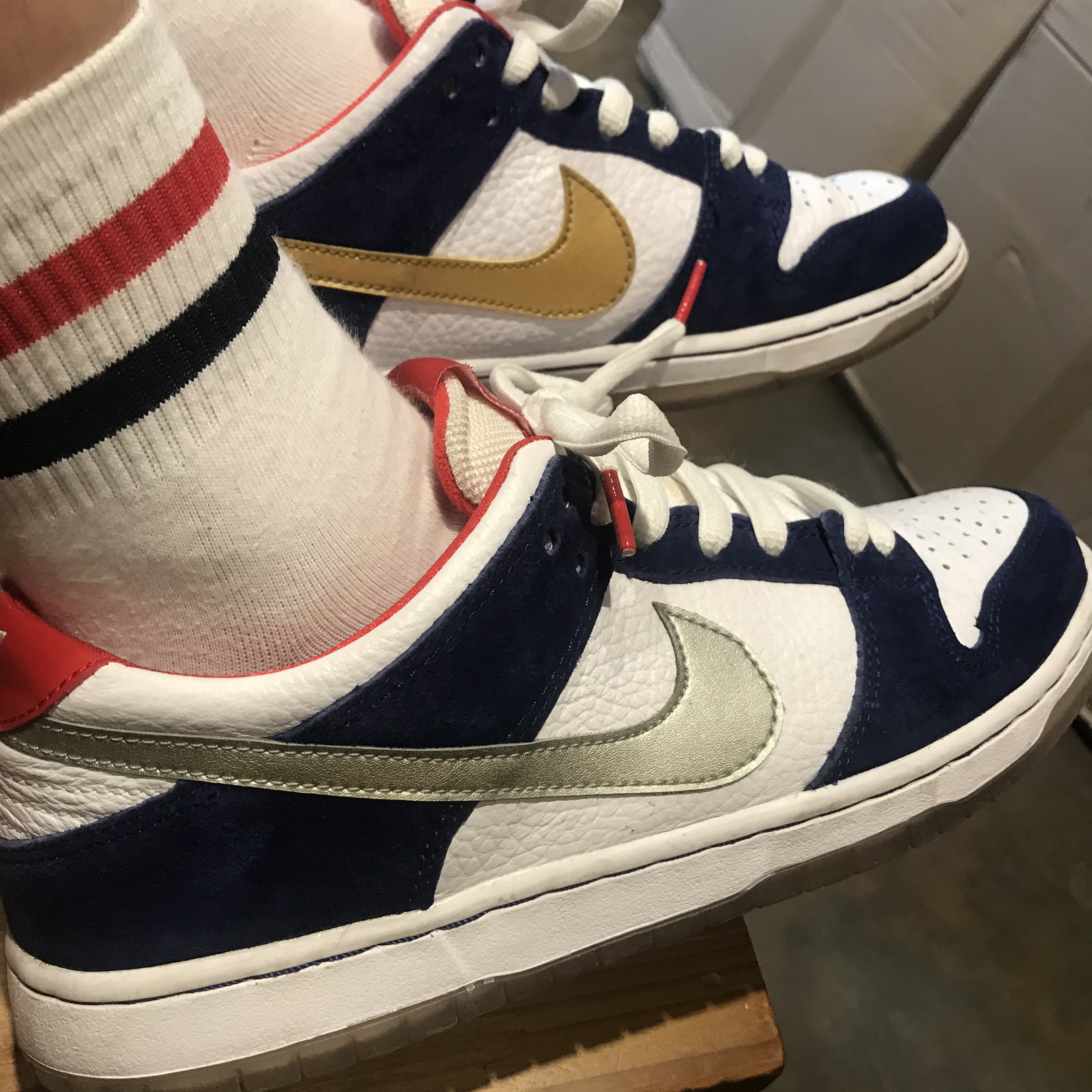 Nike Dunk SB Low Ishod Wair BMW 착용 스타일 - 1