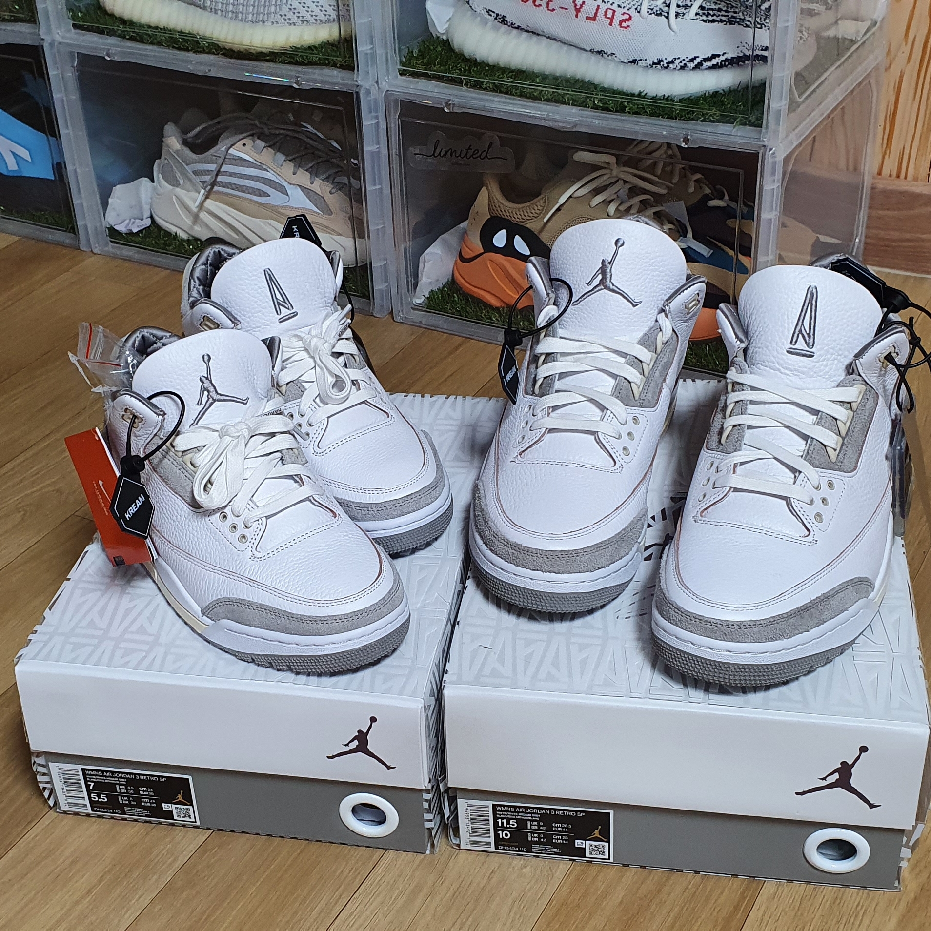 (W) Jordan 3 x A Ma Maniere Retro SP 착용 스타일
